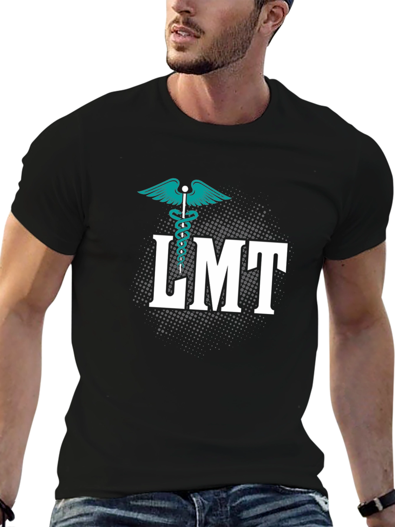 LMT Caduceus T-Shirt - Massage Therapist Tee