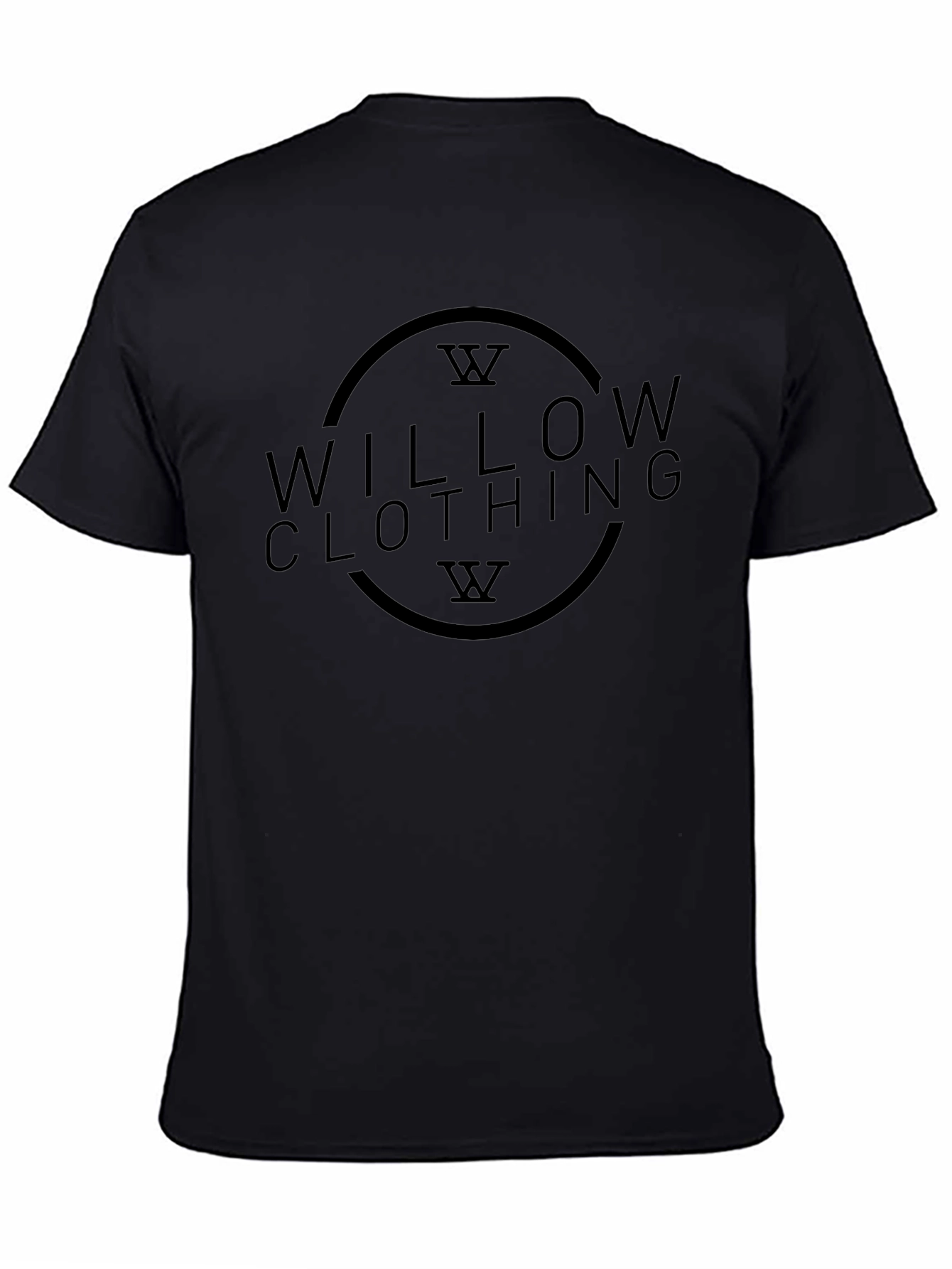 Willow Clothing Black Graphic Tee