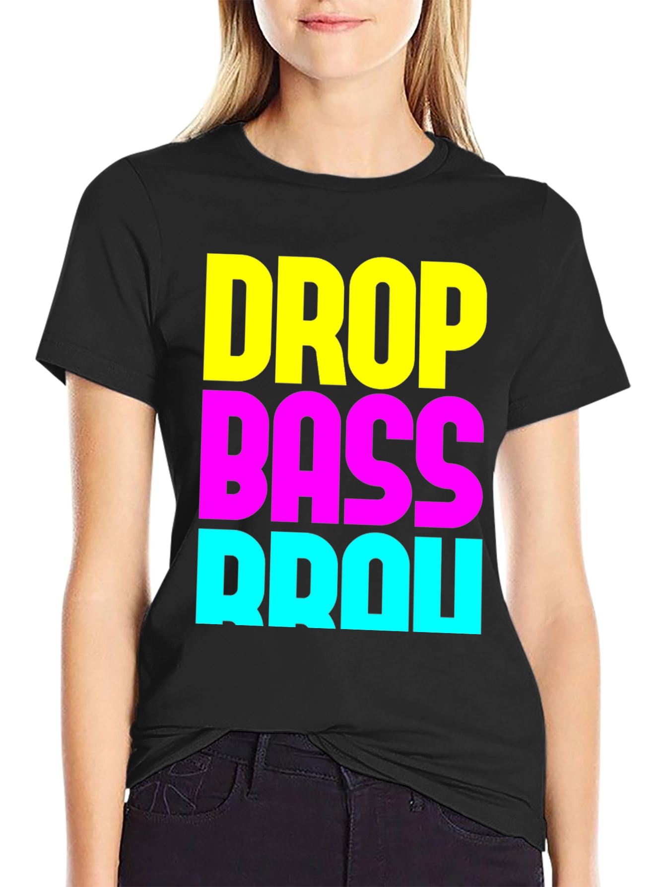 Drop Bass Brou T-Shirt - EDM Rave Party Apparel