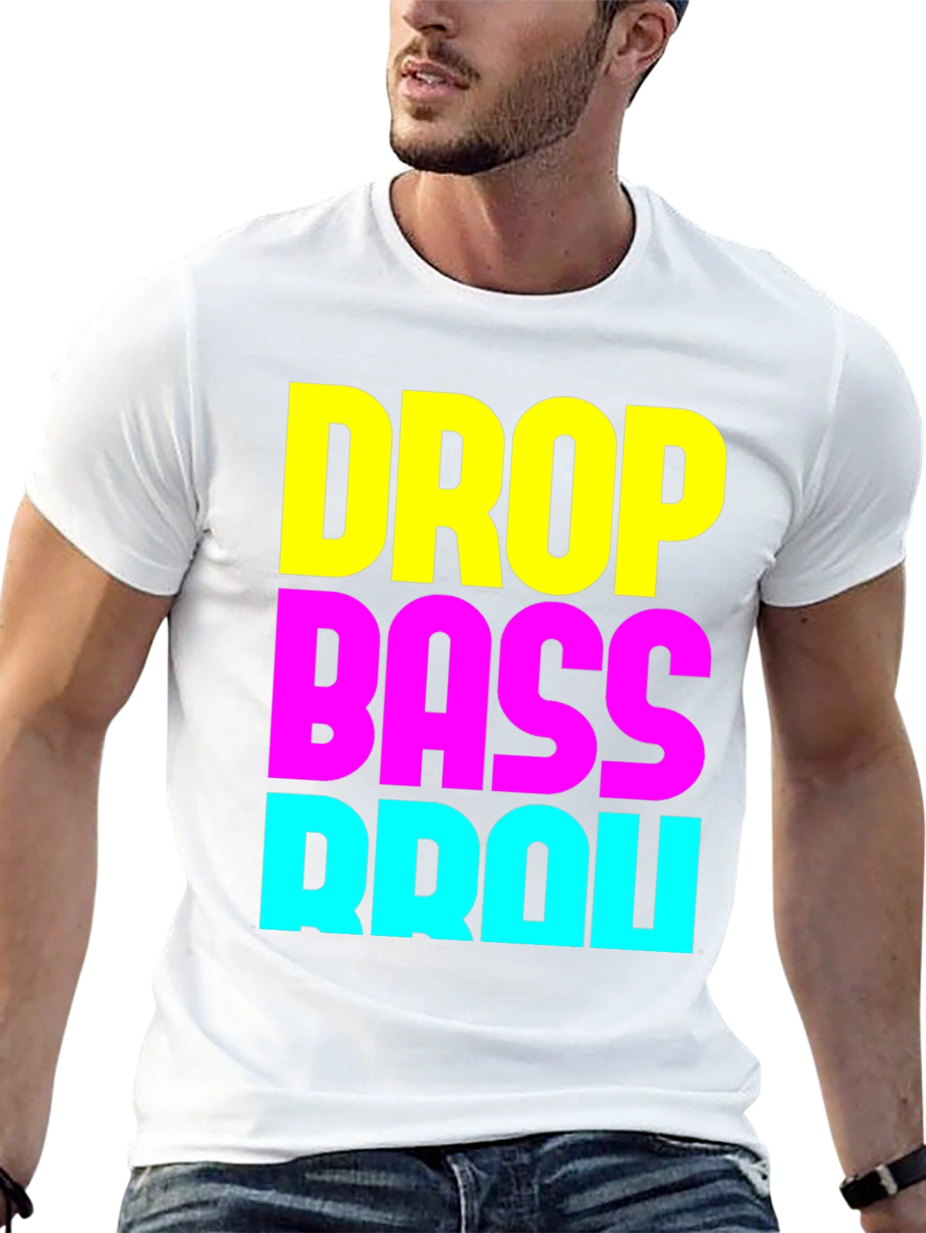 Drop Bass Brou T-Shirt - EDM Rave Party Apparel