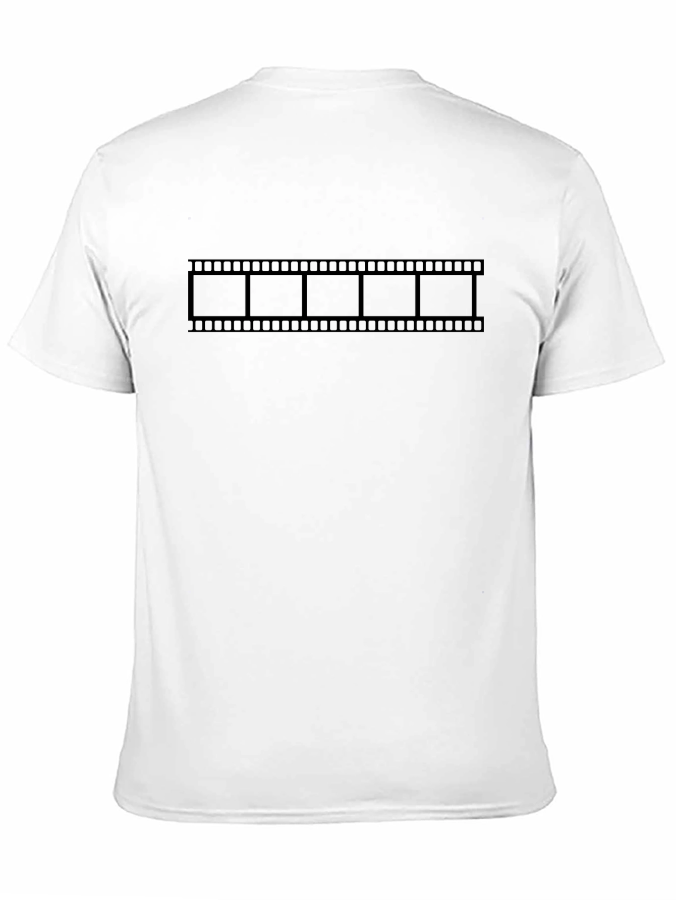 Film Strip Graphic Tee - Classic Movie Lover T-Shirt