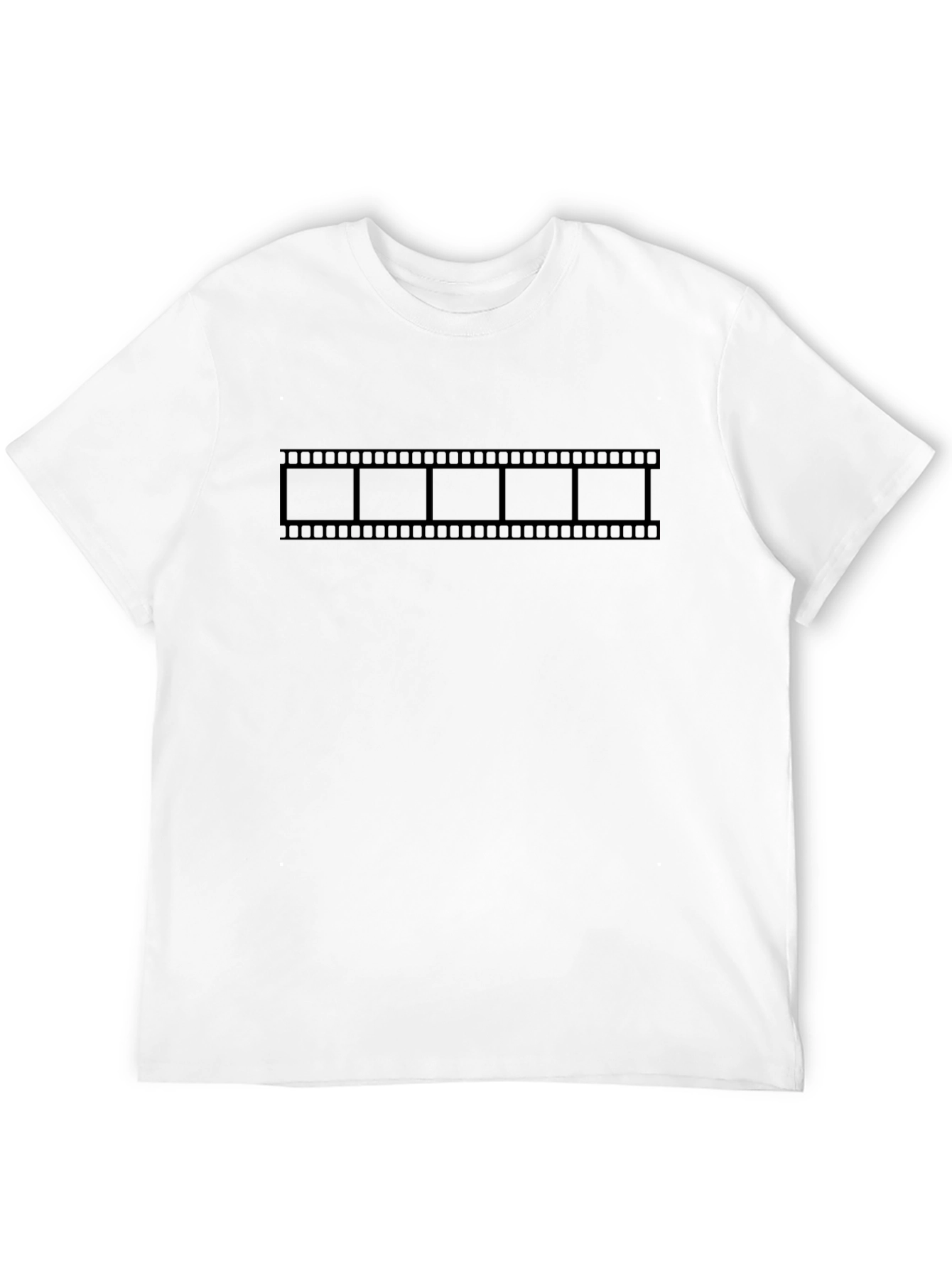 Film Strip Graphic Tee - Classic Movie Lover T-Shirt