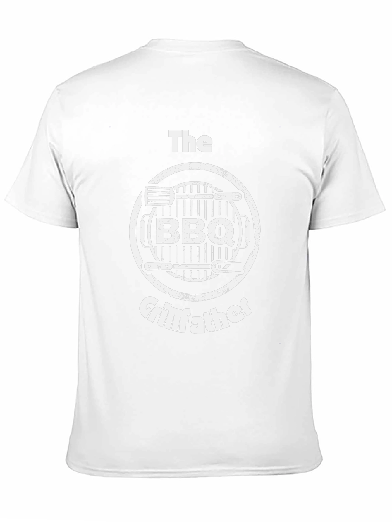 Grillfather BBQ T-Shirt - Funny Dad Grilling Tee