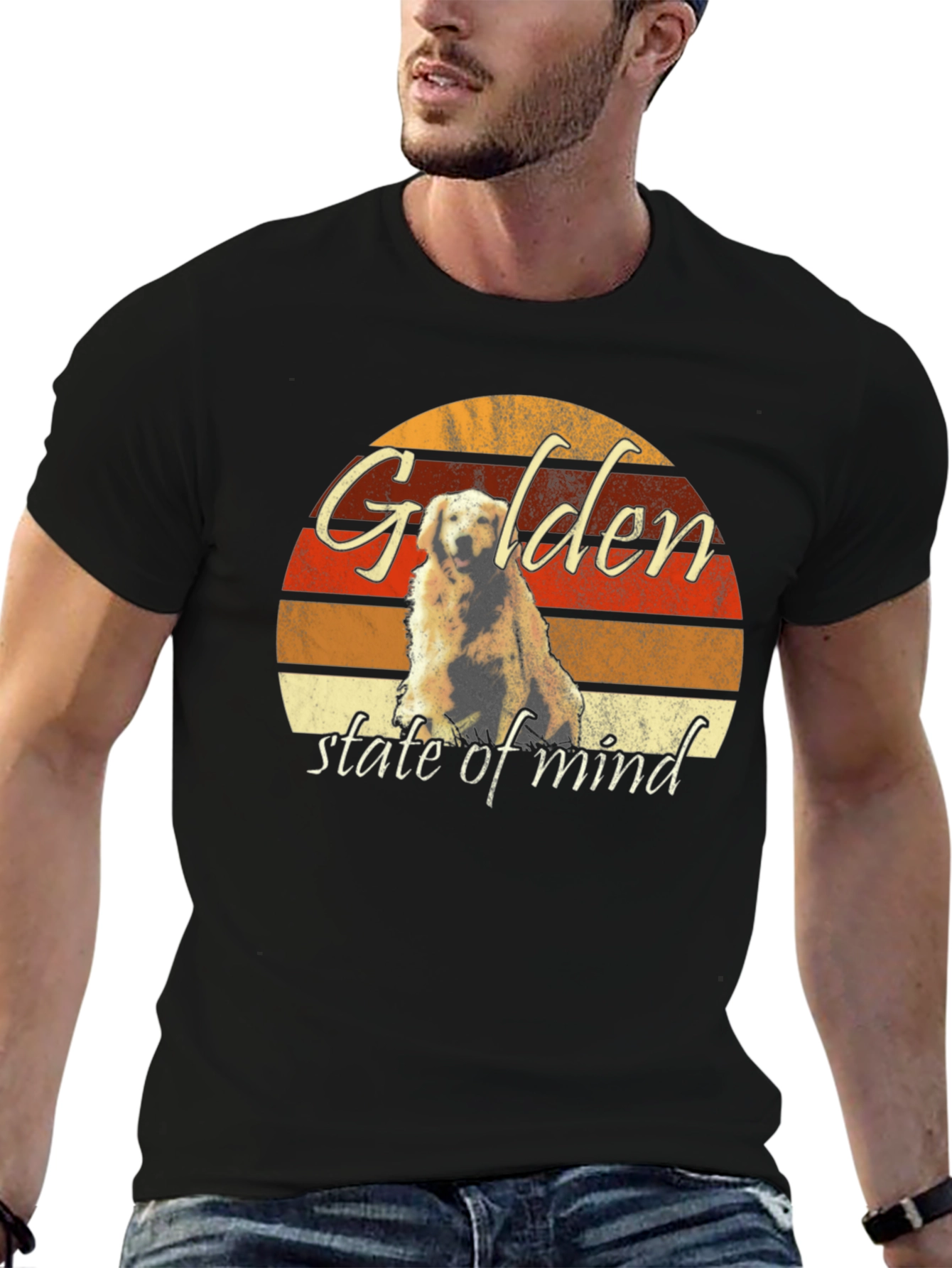 Golden State of Mind Dog Graphic Tee