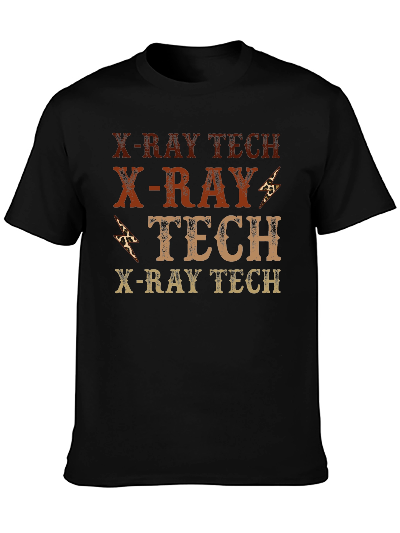 X-Ray Tech Graphic Print T-Shirt