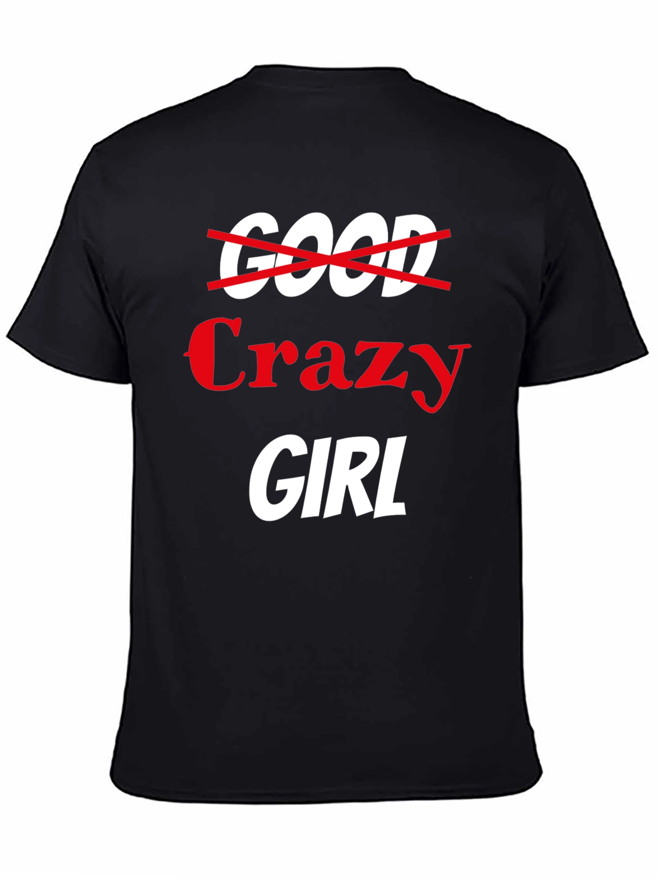 Crazy Girl Graphic Tee