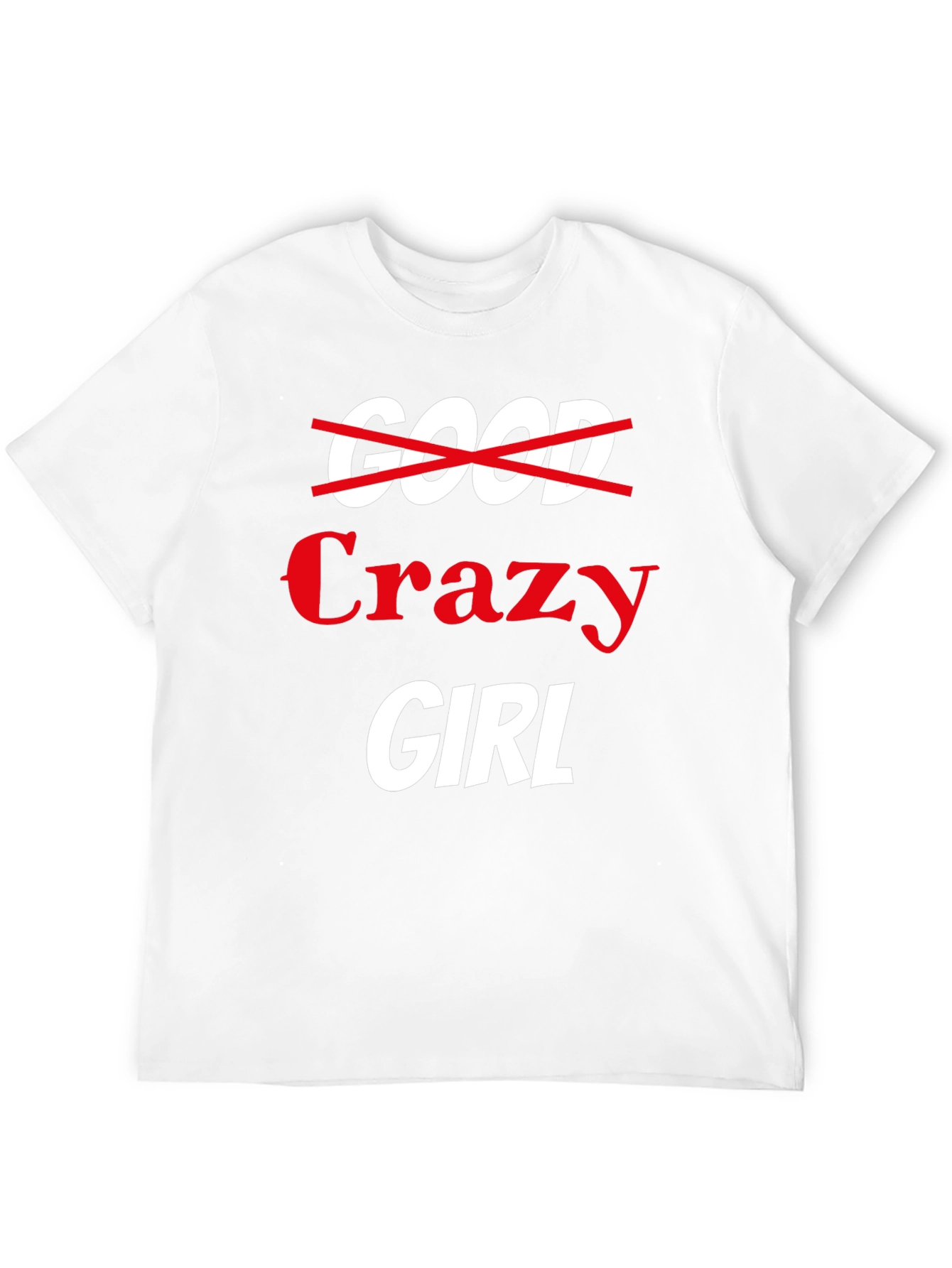 Crazy Girl Graphic Tee