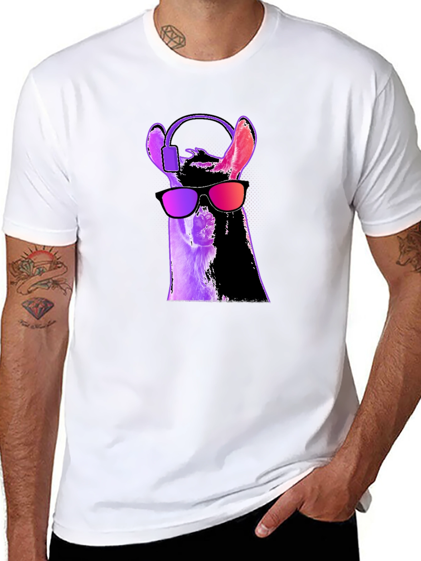 Cool Llama Graphic Tee