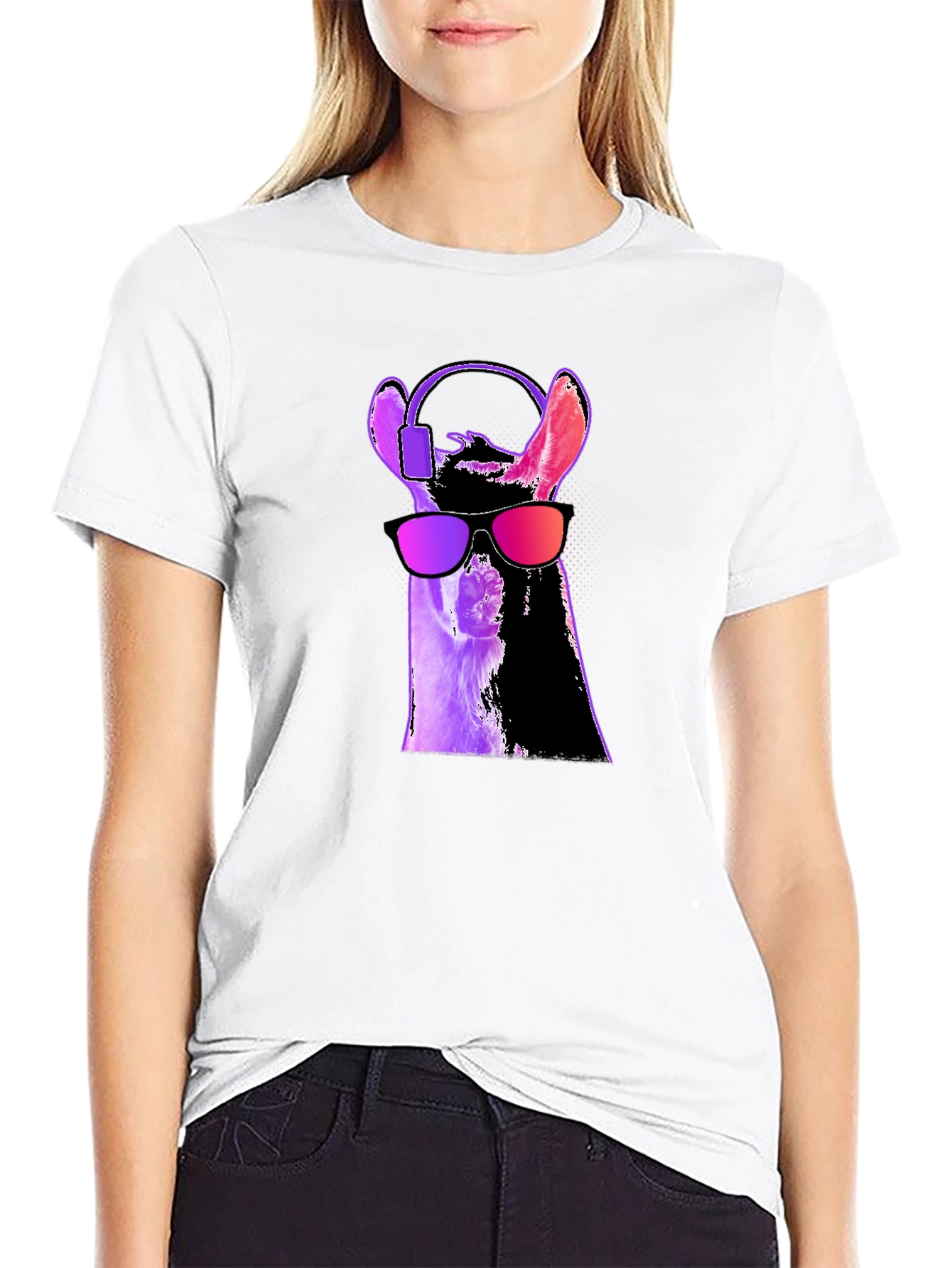Cool Llama Graphic Tee