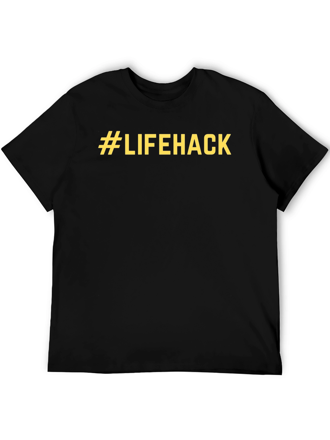 Lifehack Graphic Tee - Trendy & Comfortable