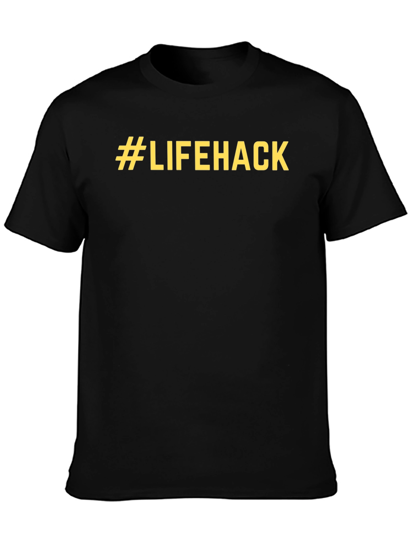 Lifehack Graphic Tee - Trendy & Comfortable