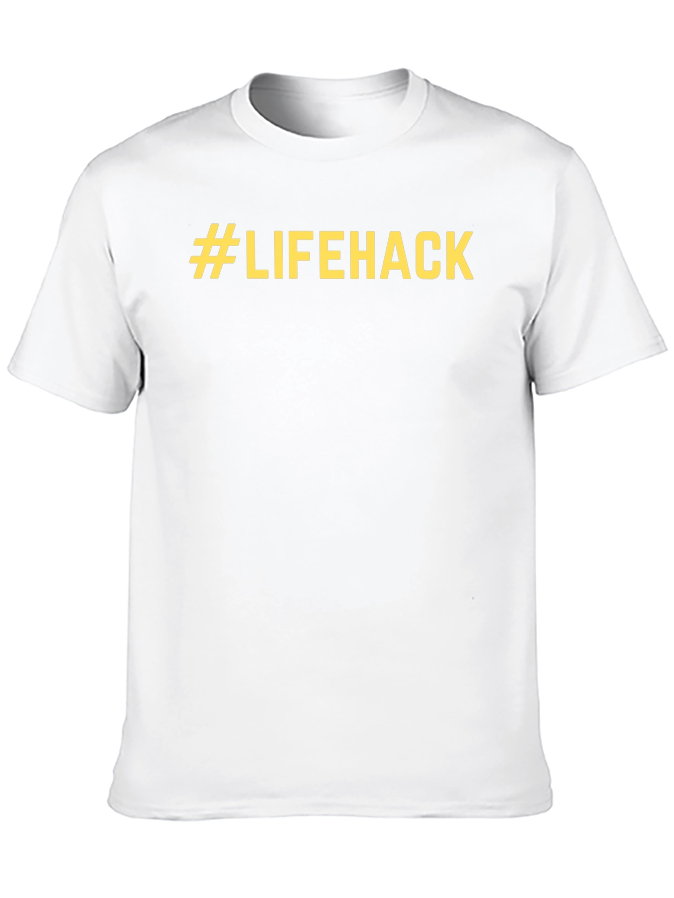 Lifehack Graphic Tee - Trendy & Comfortable