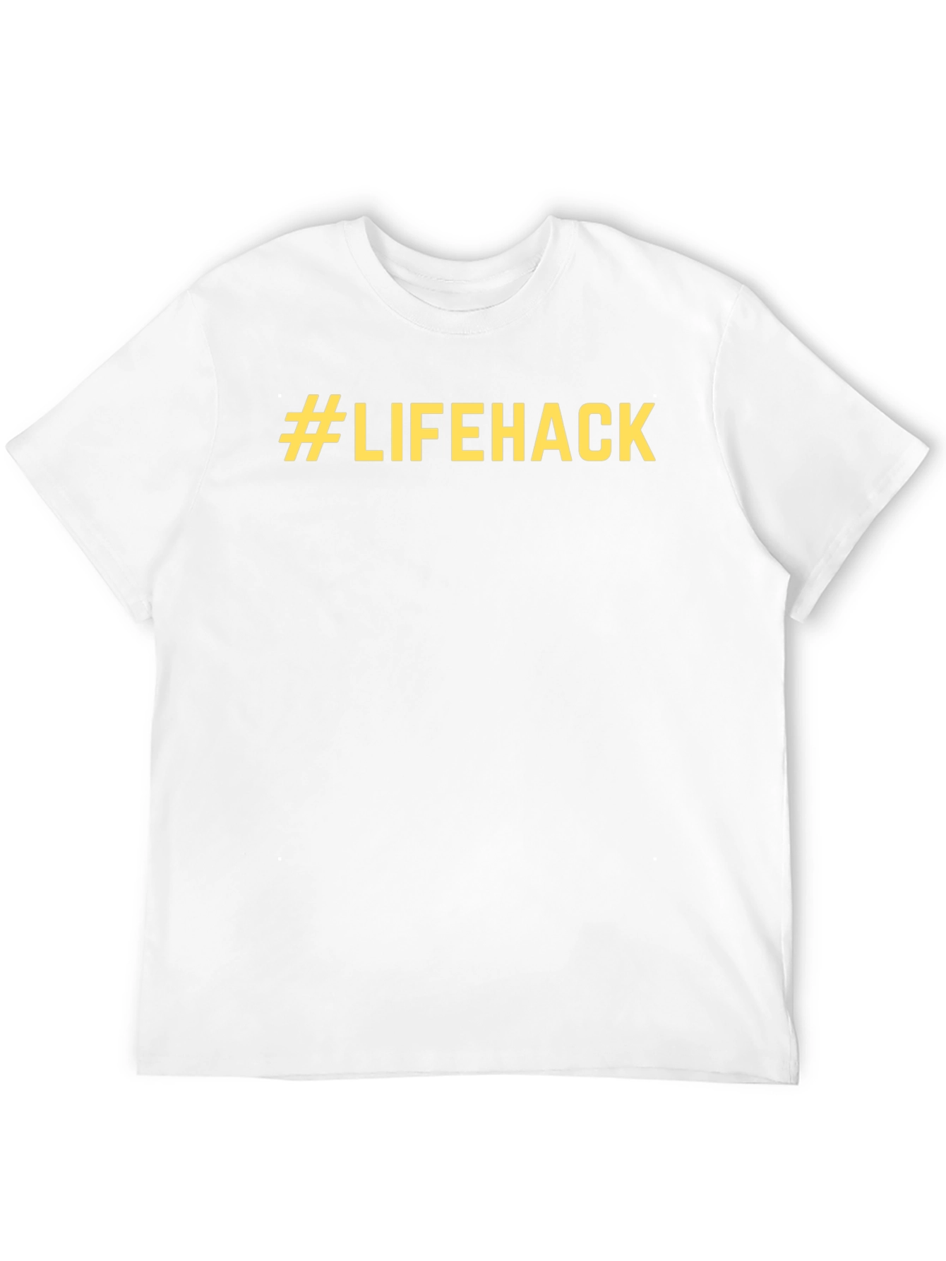 Lifehack Graphic Tee - Trendy & Comfortable