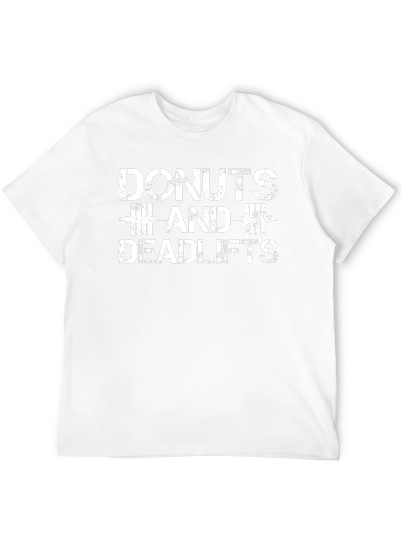 Donuts and Deadlifts Black T-Shirt
