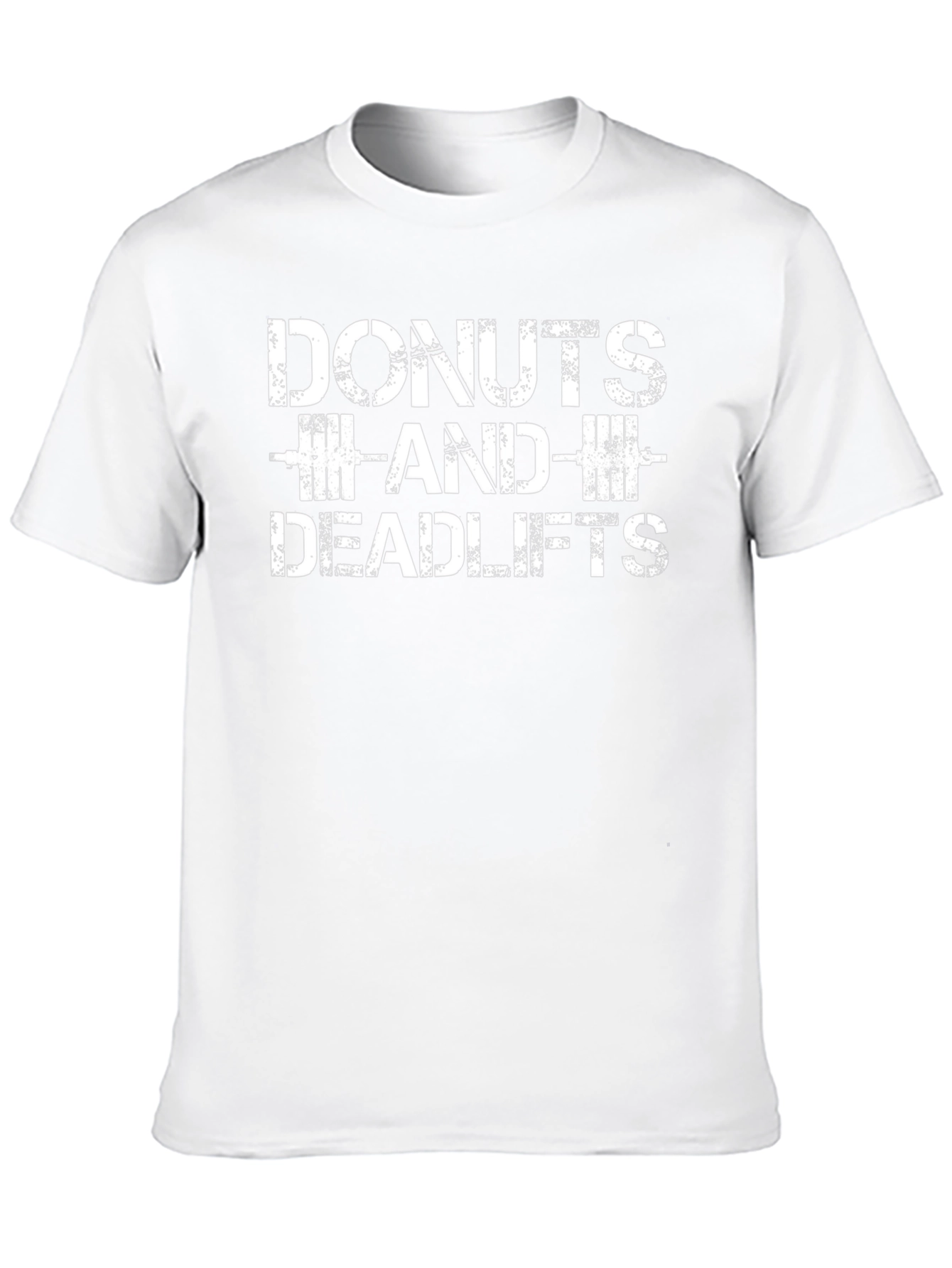 Donuts and Deadlifts Black T-Shirt