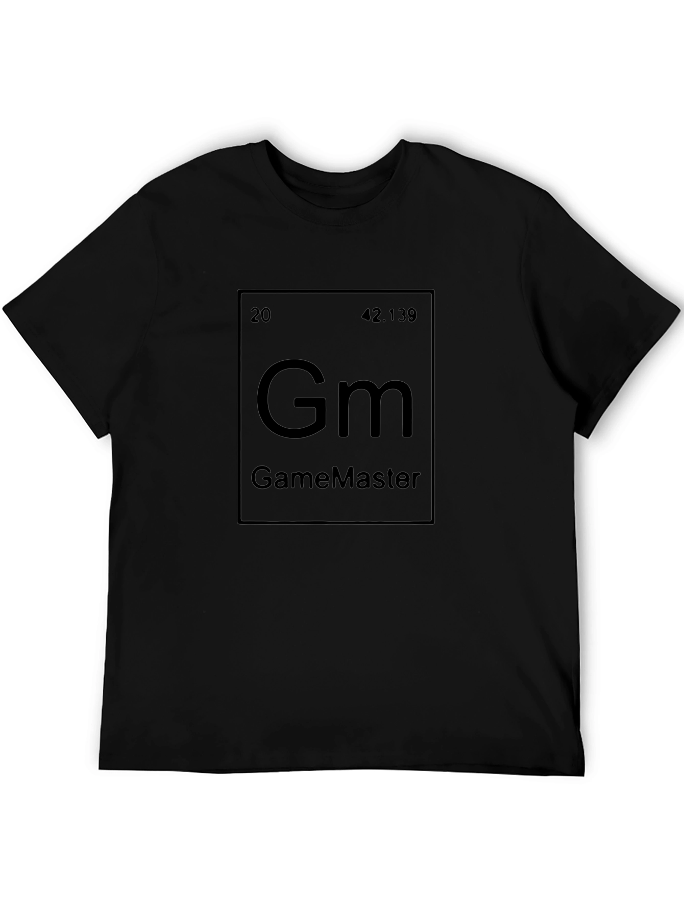 GameMaster T-Shirt Periodic Table Gamer Tee