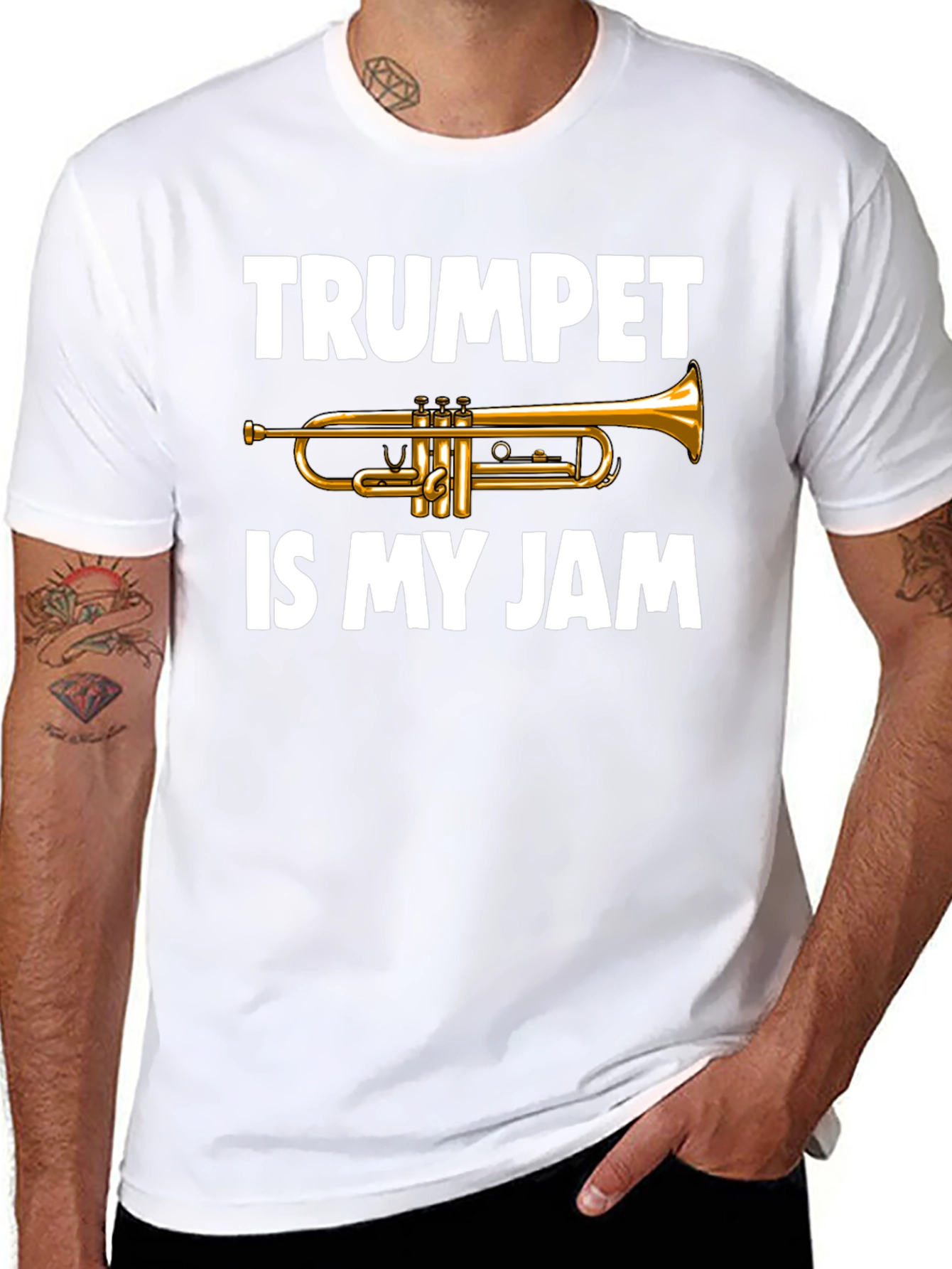 Trumpet Is My Jam Graphic T-Shirt
