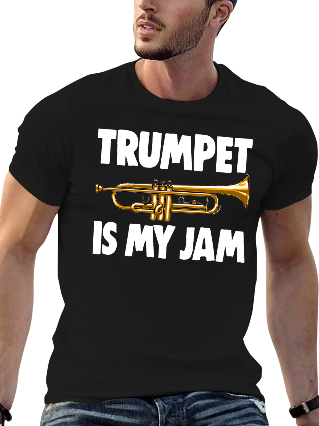 Trumpet Is My Jam Graphic T-Shirt