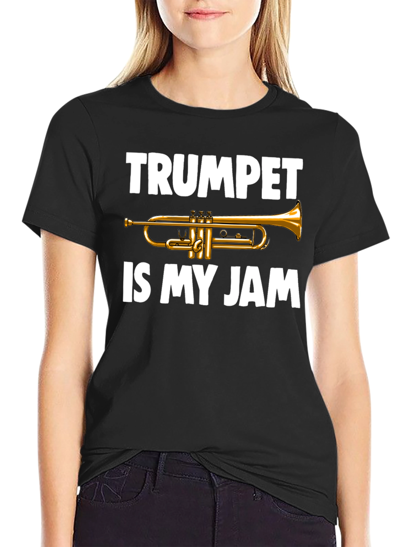 Trumpet Is My Jam Graphic T-Shirt