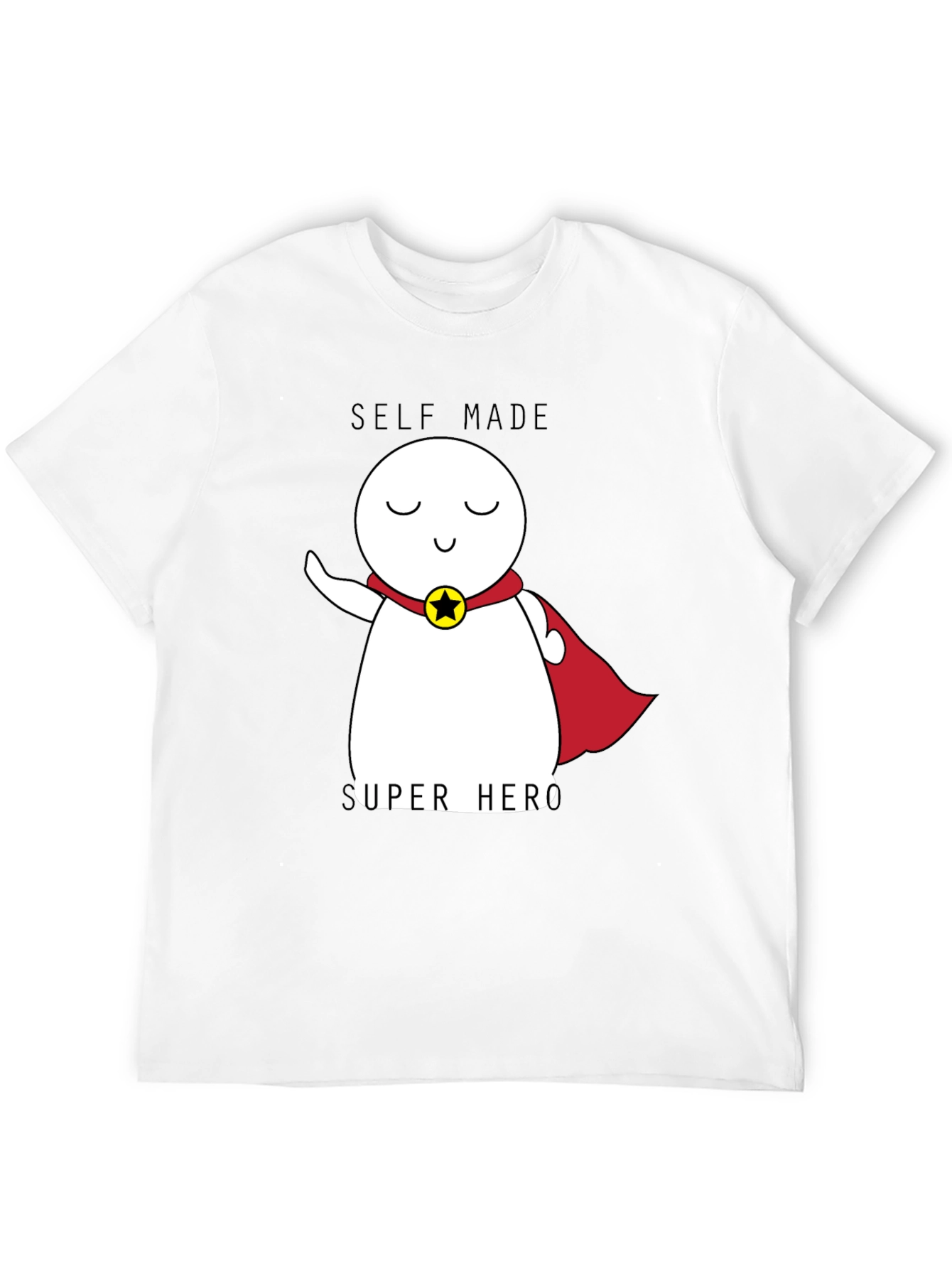 Self Made Super Hero Graphic T-Shirt