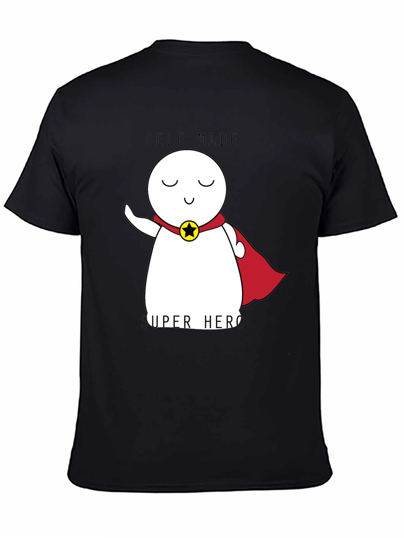 Self Made Super Hero Graphic T-Shirt