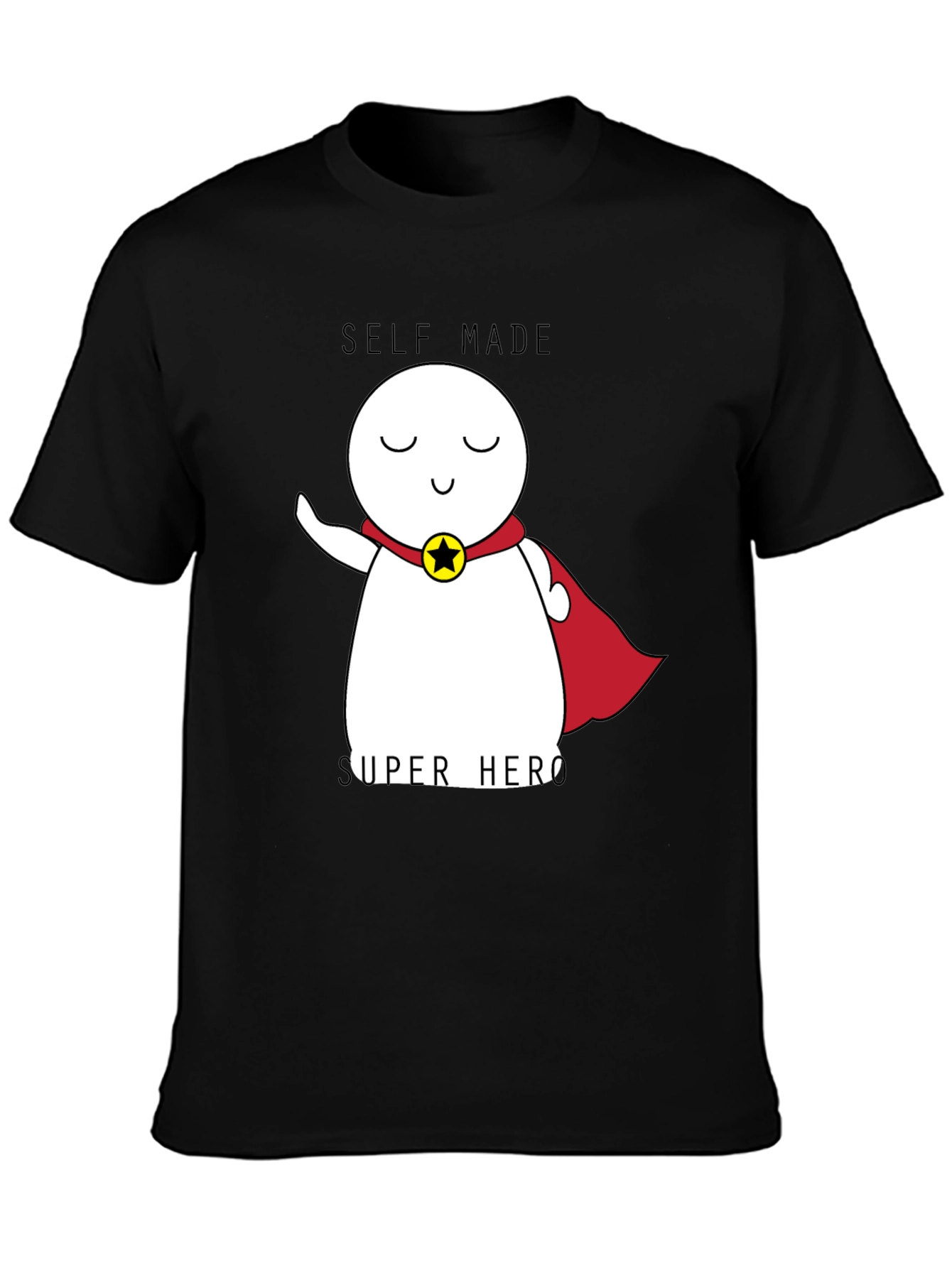 Self Made Super Hero Graphic T-Shirt