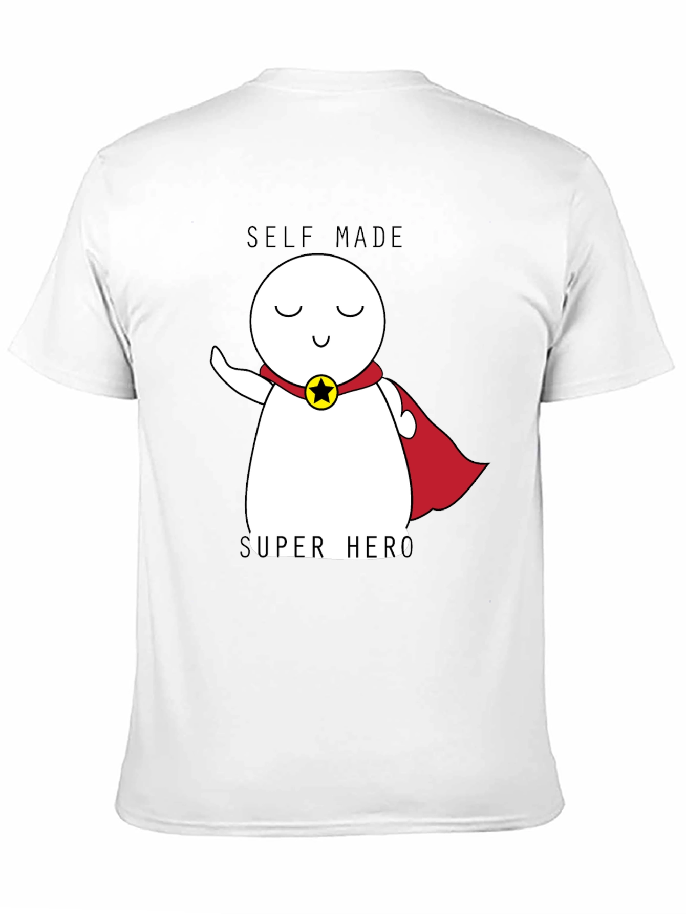 Self Made Super Hero Graphic T-Shirt