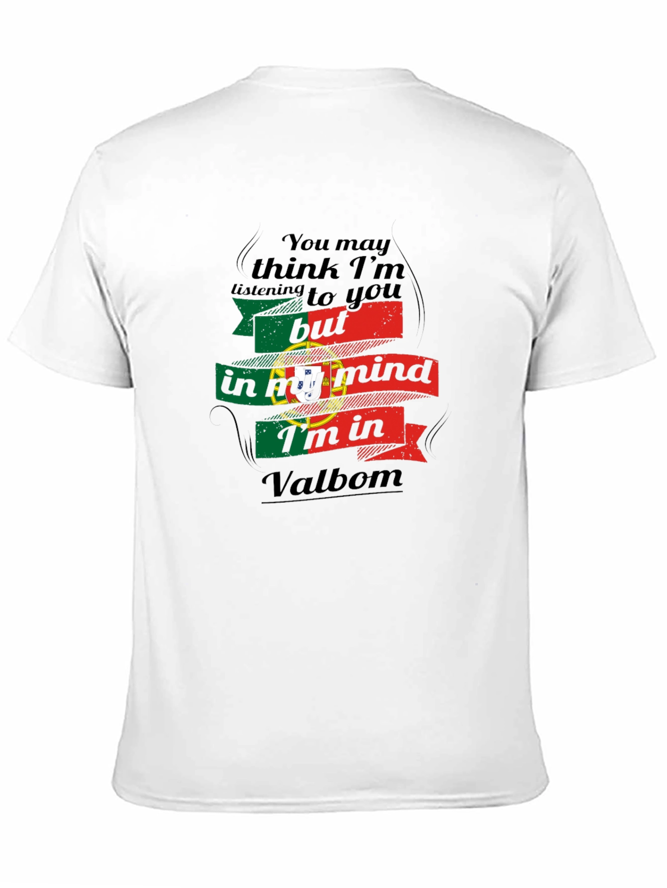 Portugal Valbom Mind T-Shirt - Black