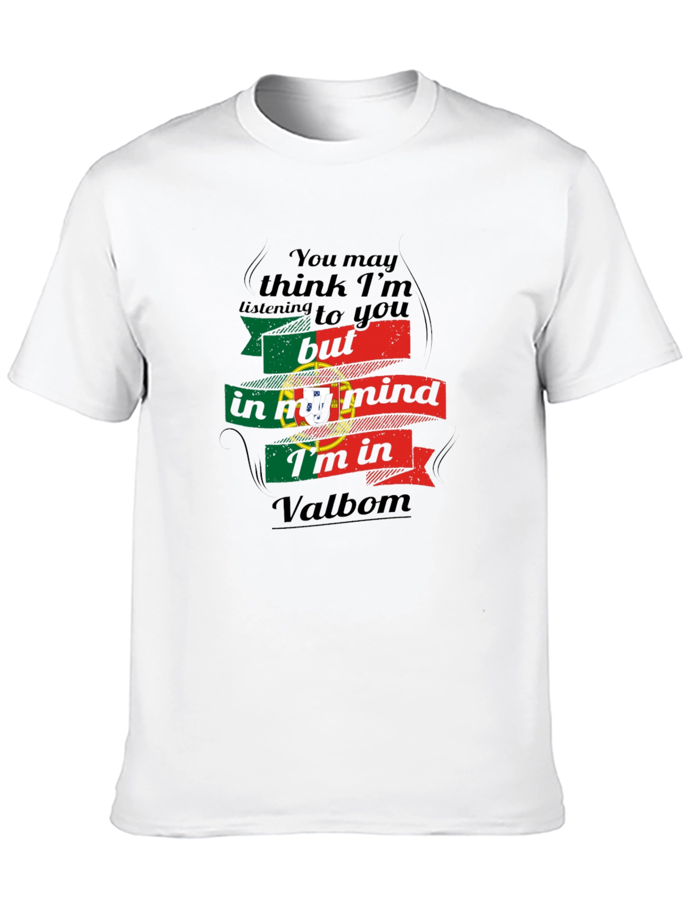 Portugal Valbom Mind T-Shirt - Black
