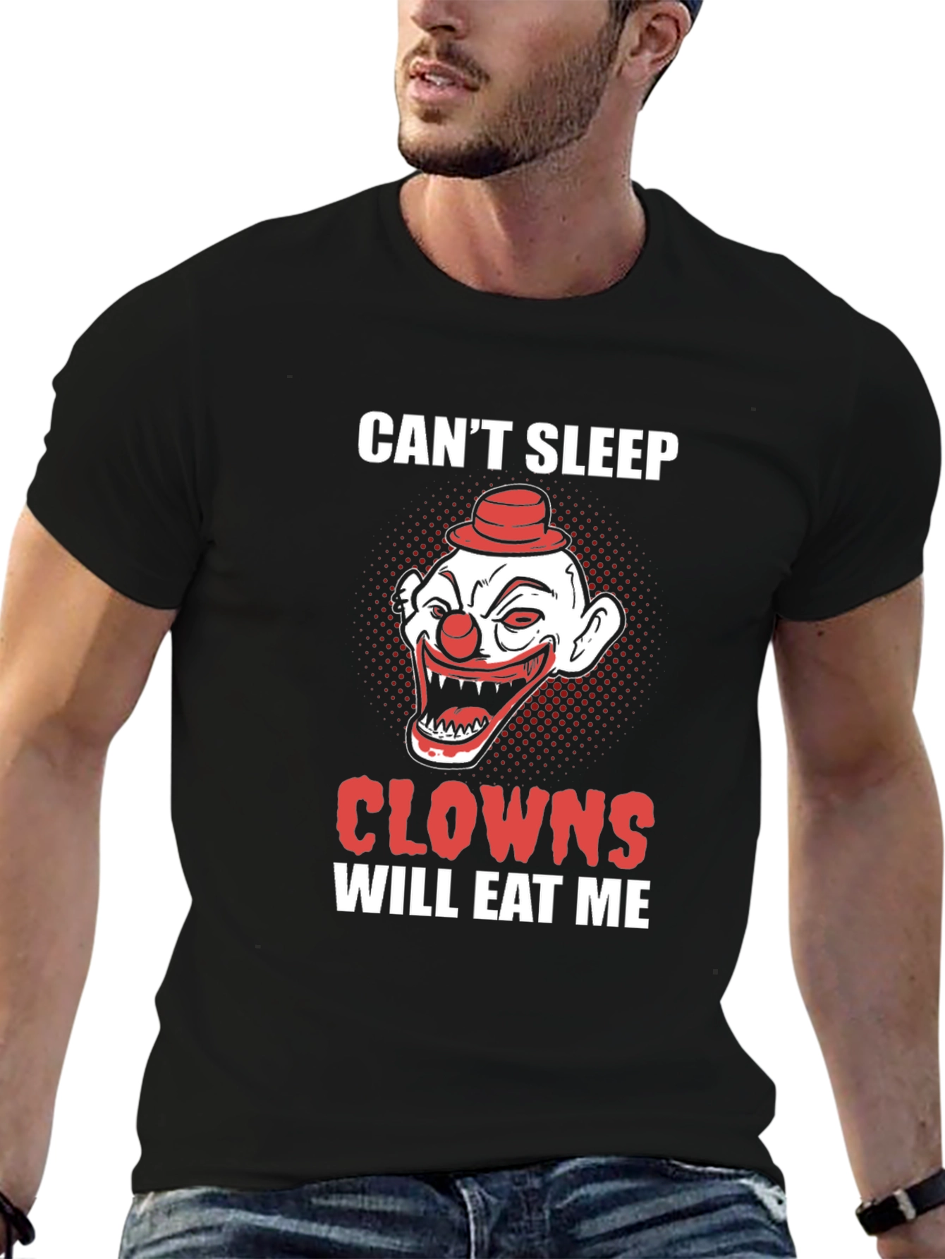 Cant Sleep Clowns Will Eat Me T-Shirt