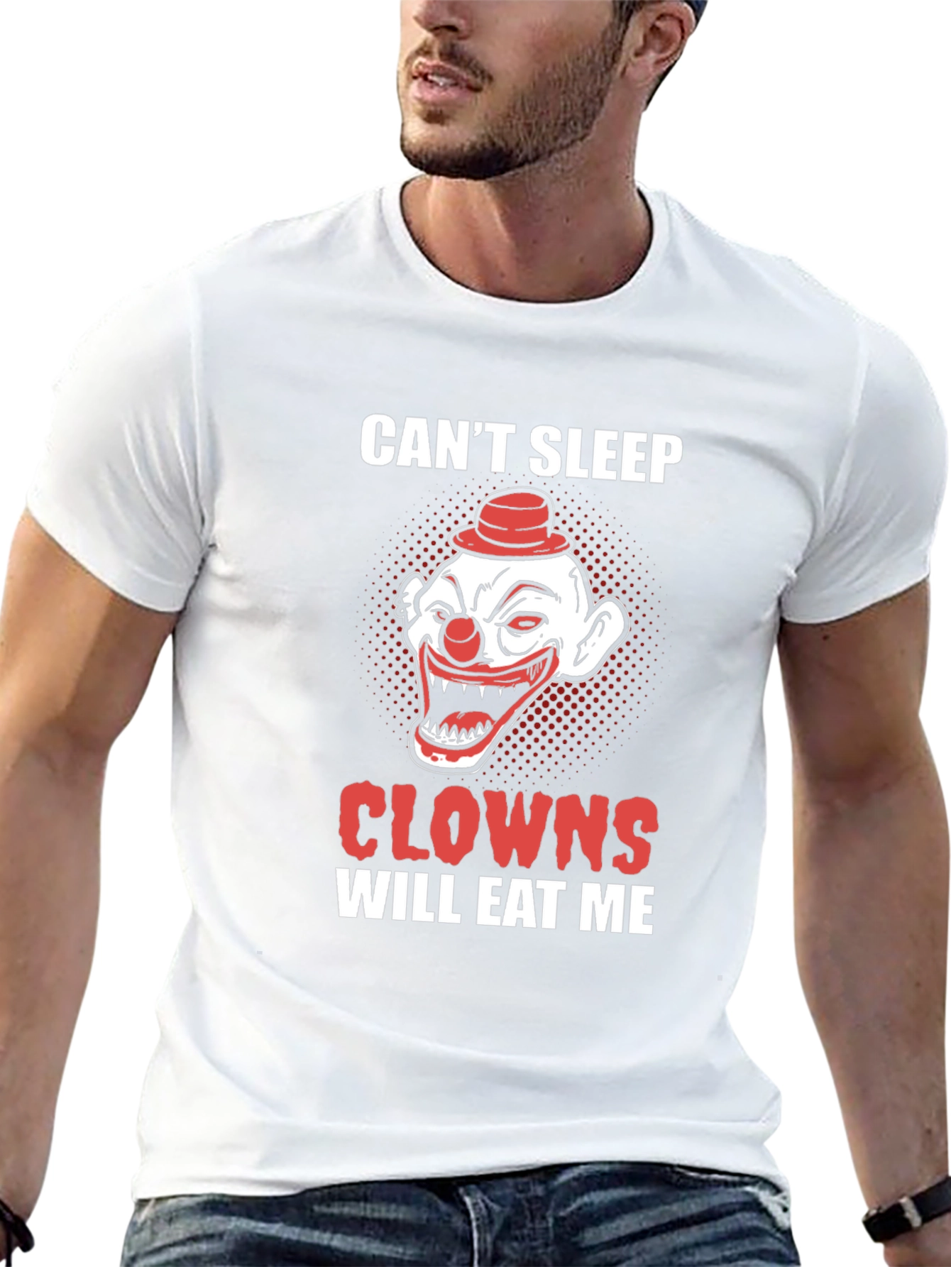 Cant Sleep Clowns Will Eat Me T-Shirt
