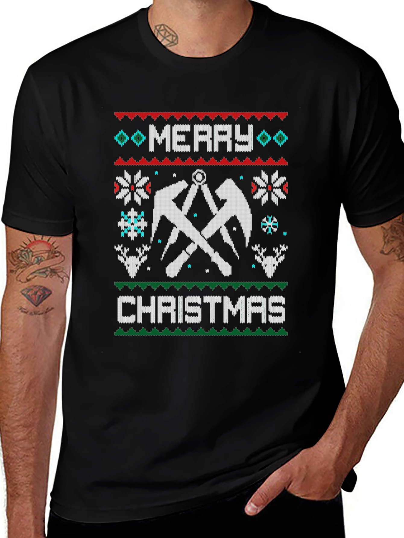 Merry Christmas Mining T-Shirt