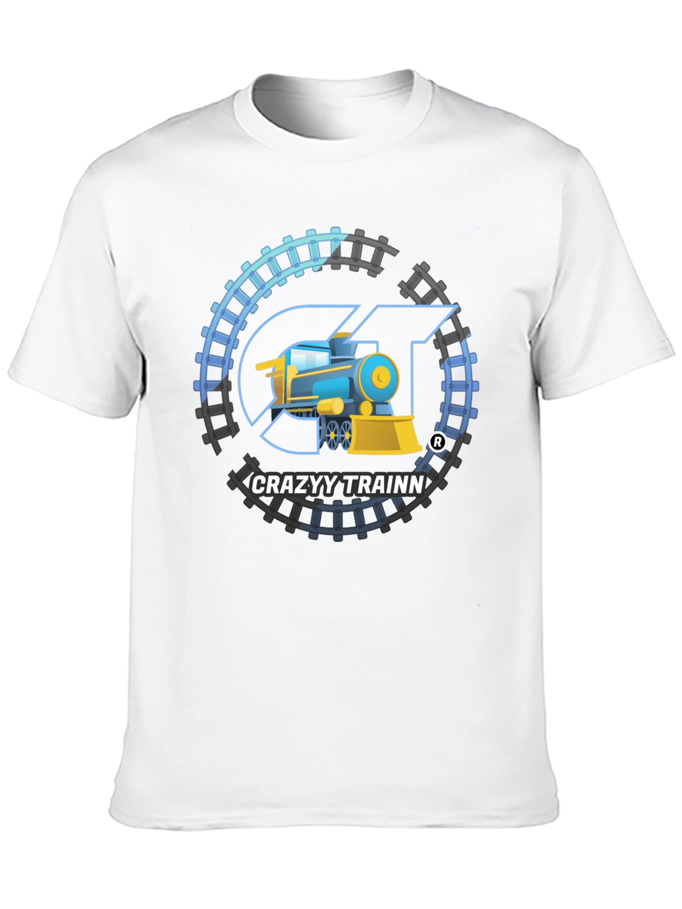 Crazyy Trainn T-Shirt: Unique Train Design