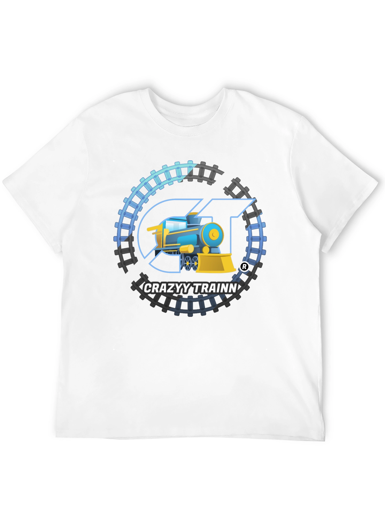 Crazyy Trainn T-Shirt: Unique Train Design