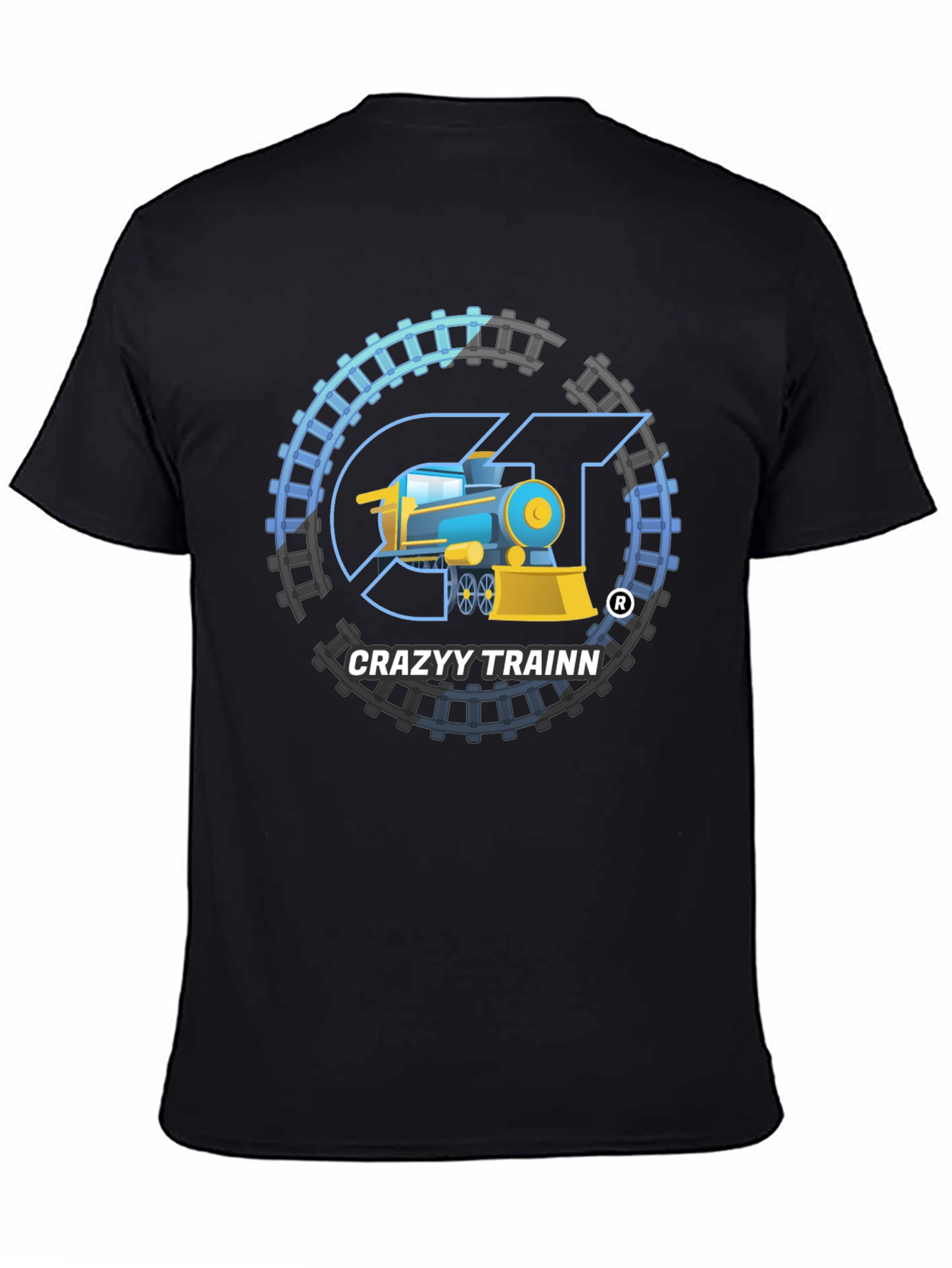Crazyy Trainn T-Shirt: Unique Train Design