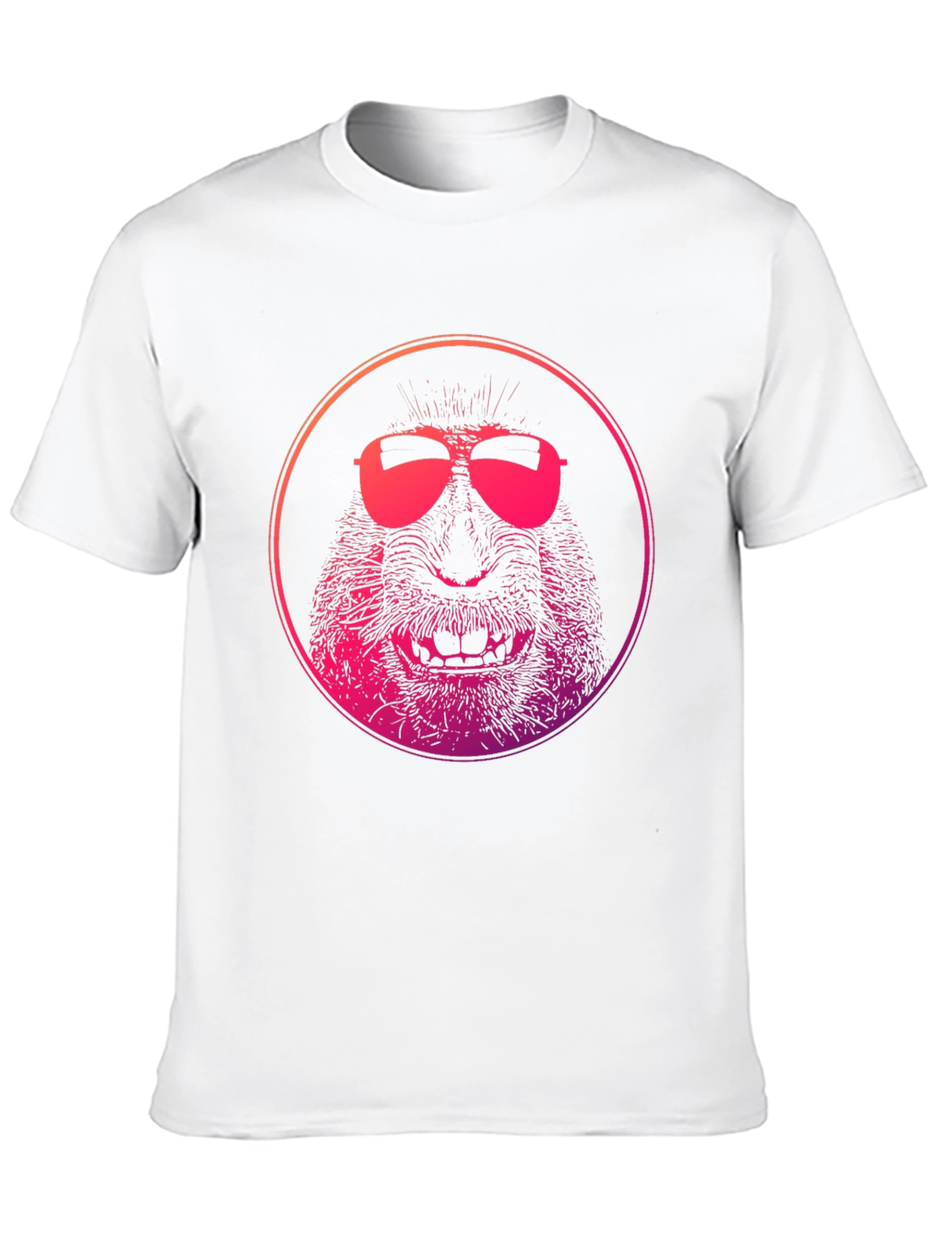 Cool Monkey Graphic Tee - Mens Black T-Shirt