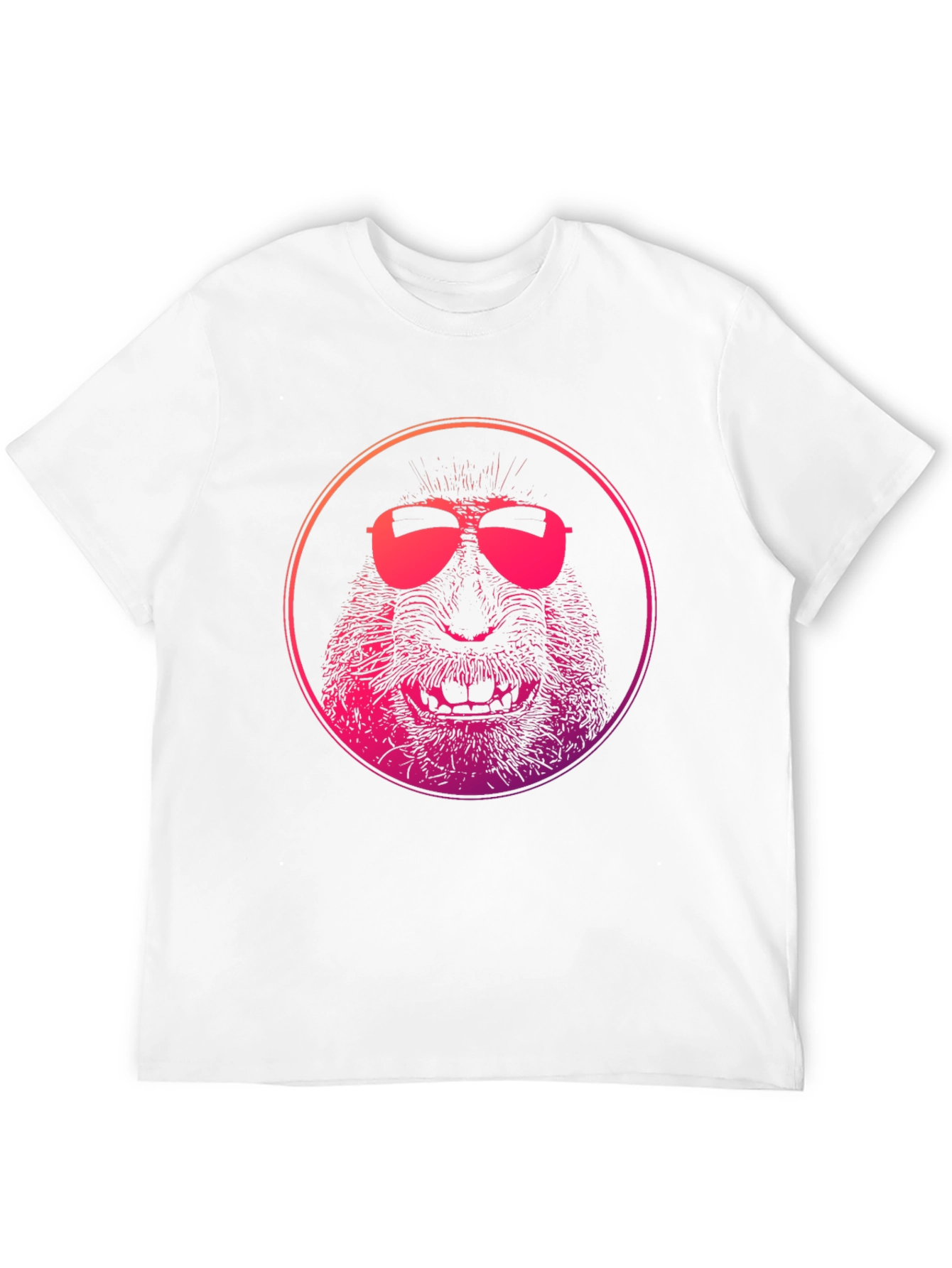 Cool Monkey Graphic Tee - Mens Black T-Shirt