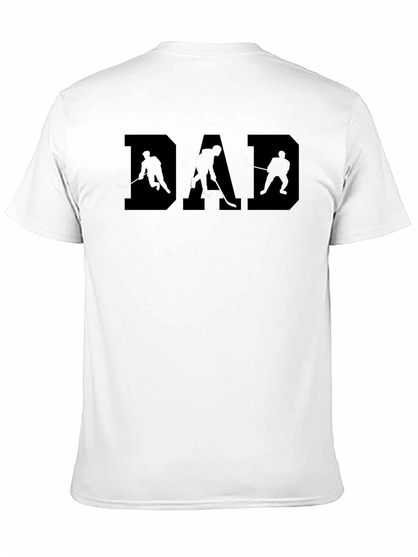 Hockey Dad Black T-Shirt