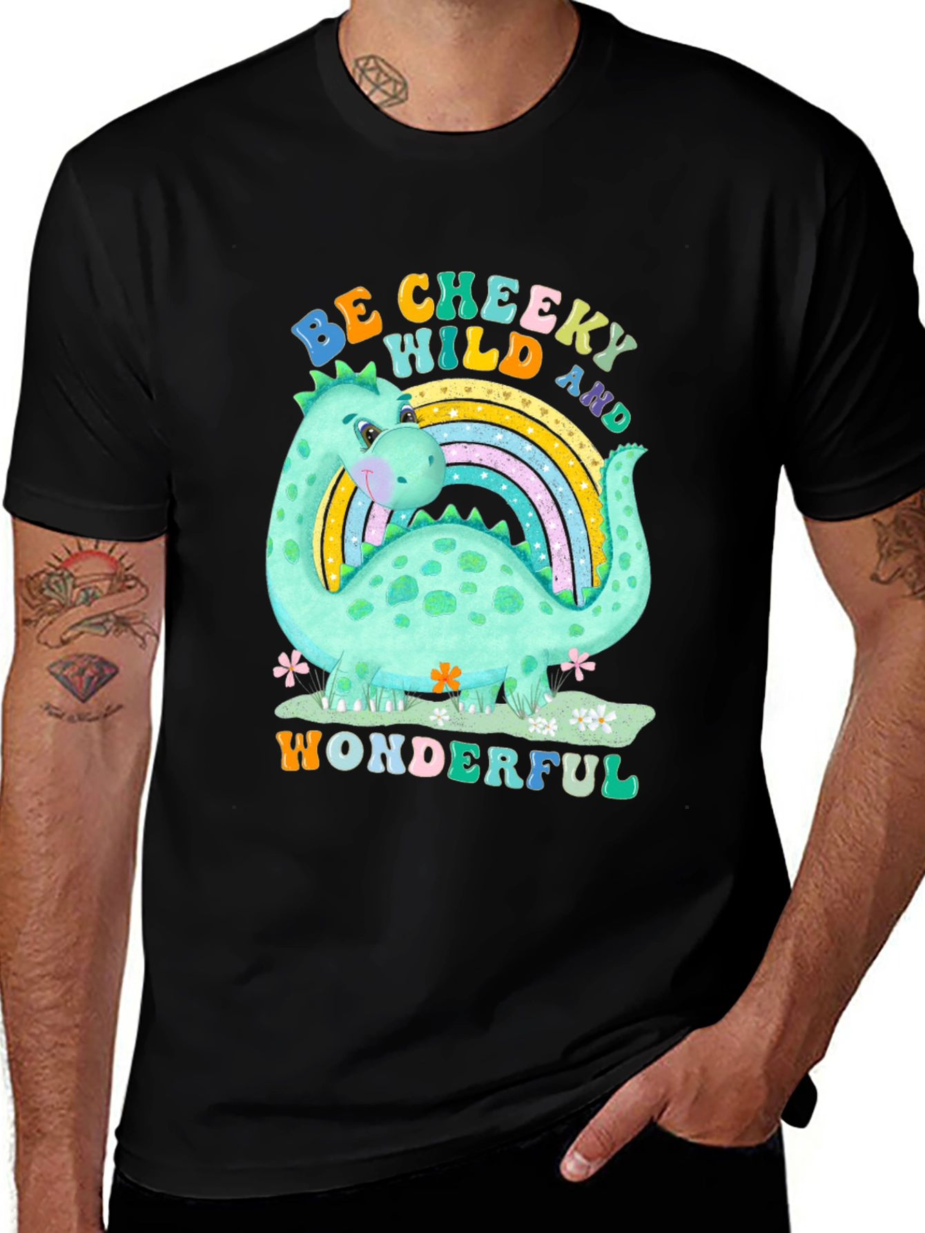 Cheeky Wild and Wonderful Dino T-Shirt