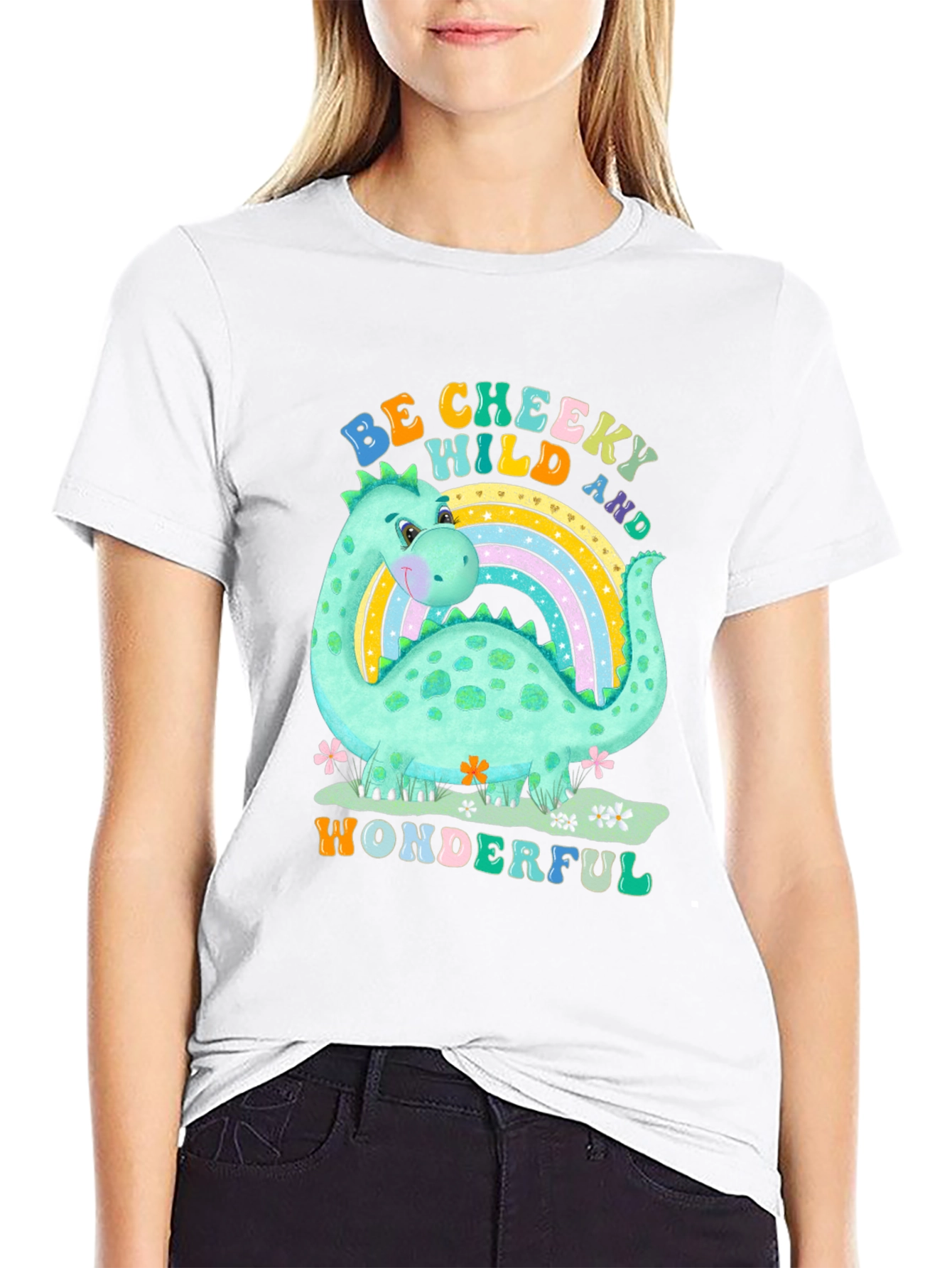 Cheeky Wild and Wonderful Dino T-Shirt