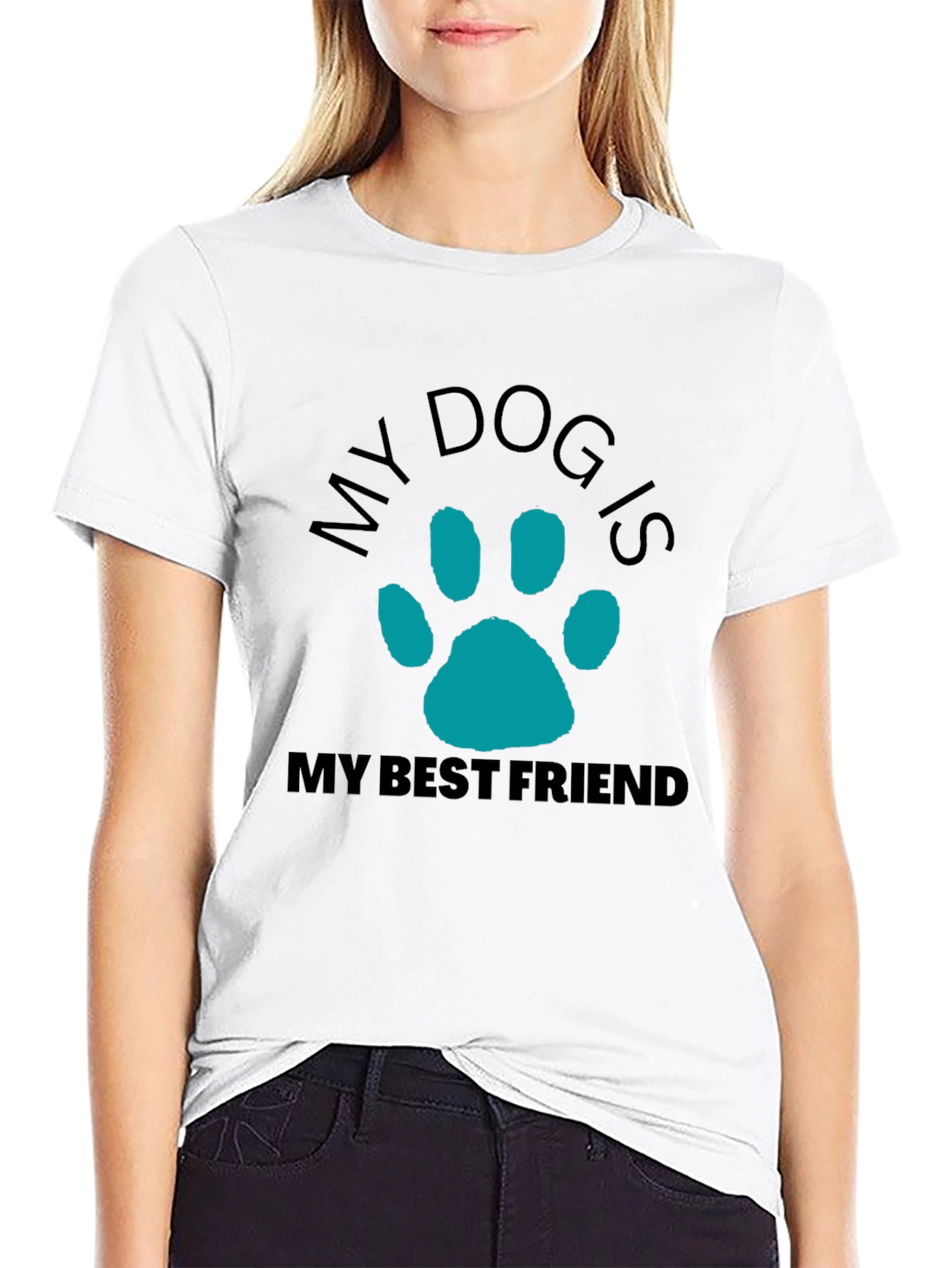 My Dog Is My Best Friend Graphic T-Shirt