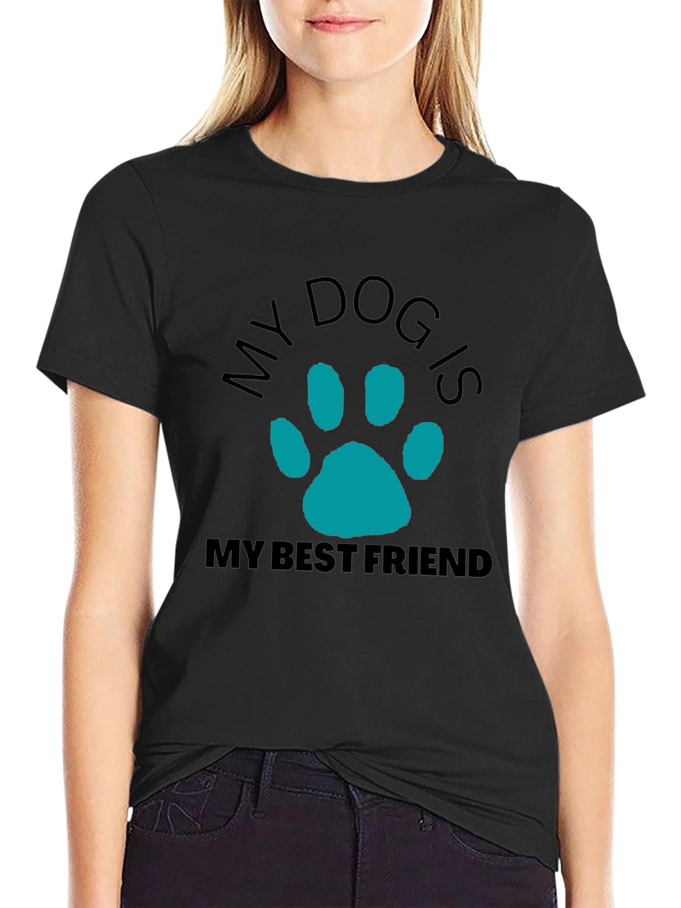 My Dog Is My Best Friend Graphic T-Shirt