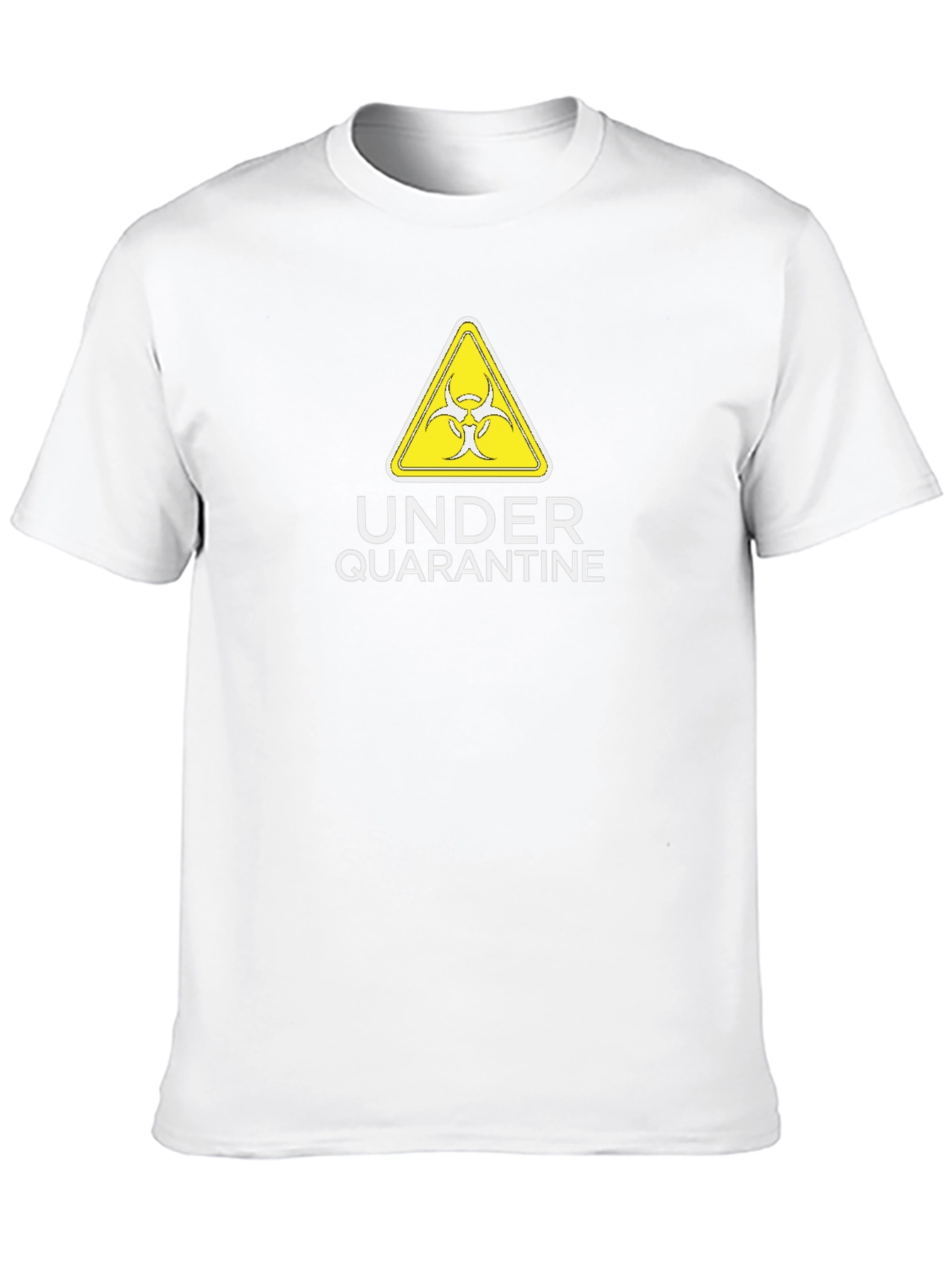 Under Quarantine T-Shirt Biohazard Graphic Tee