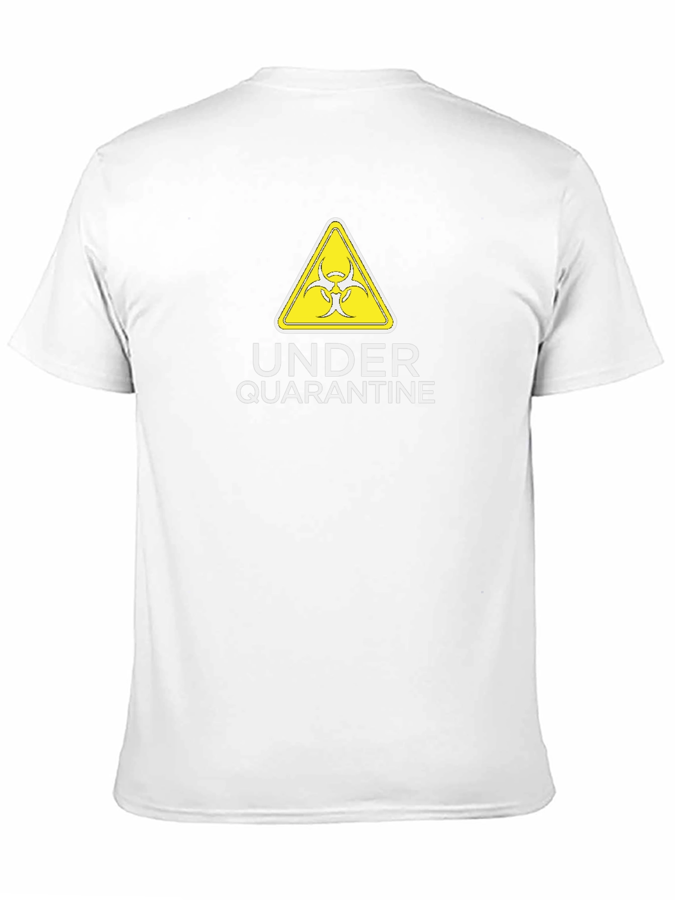 Under Quarantine T-Shirt Biohazard Graphic Tee