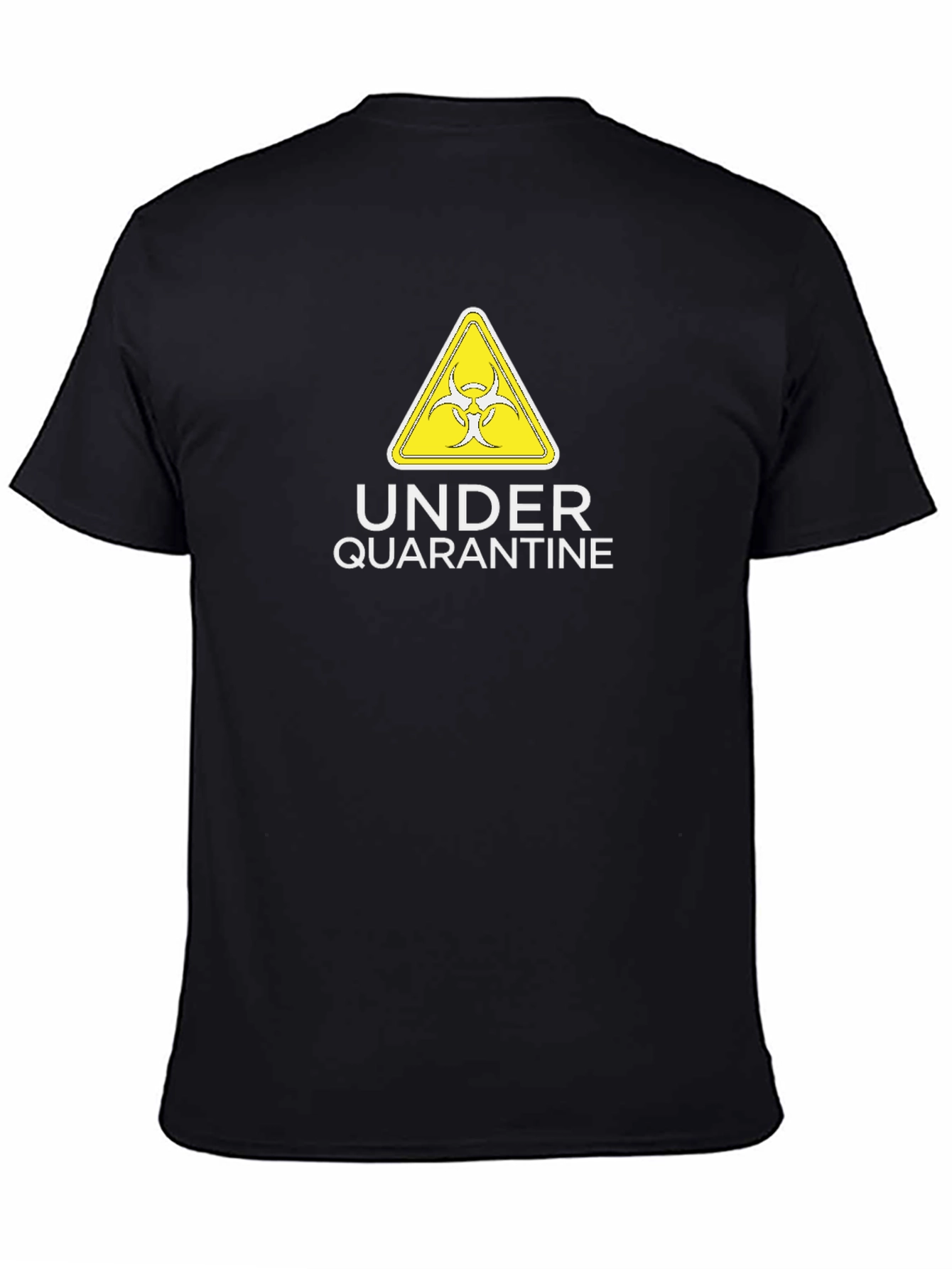 Under Quarantine T-Shirt Biohazard Graphic Tee