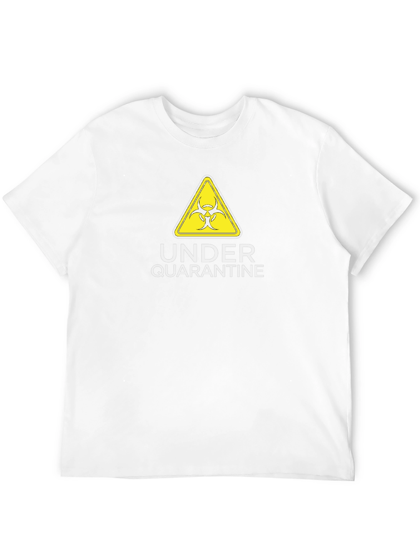 Under Quarantine T-Shirt Biohazard Graphic Tee