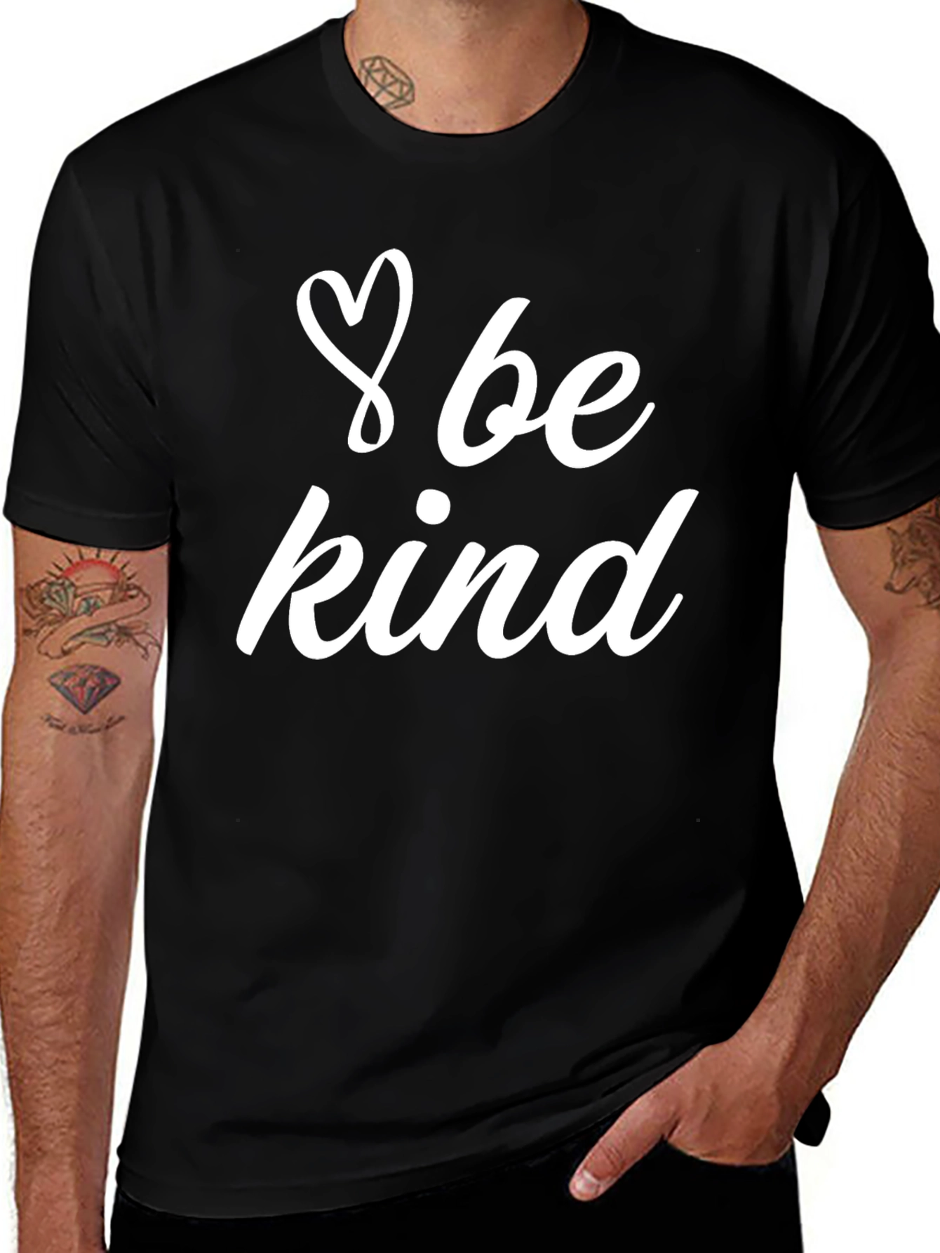 Be Kind T-Shirt - Short Sleeve Crew Neck