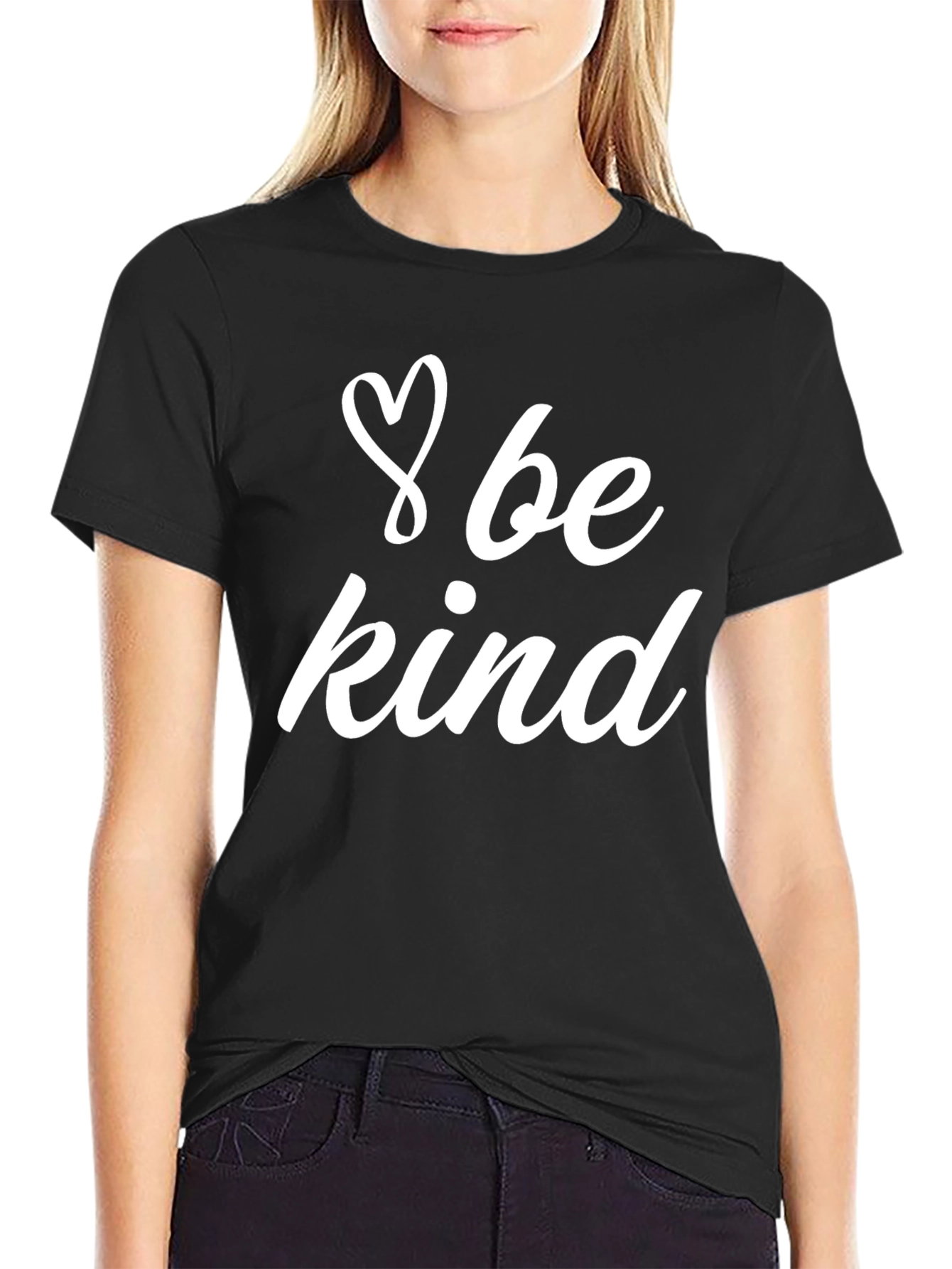 Be Kind T-Shirt - Short Sleeve Crew Neck