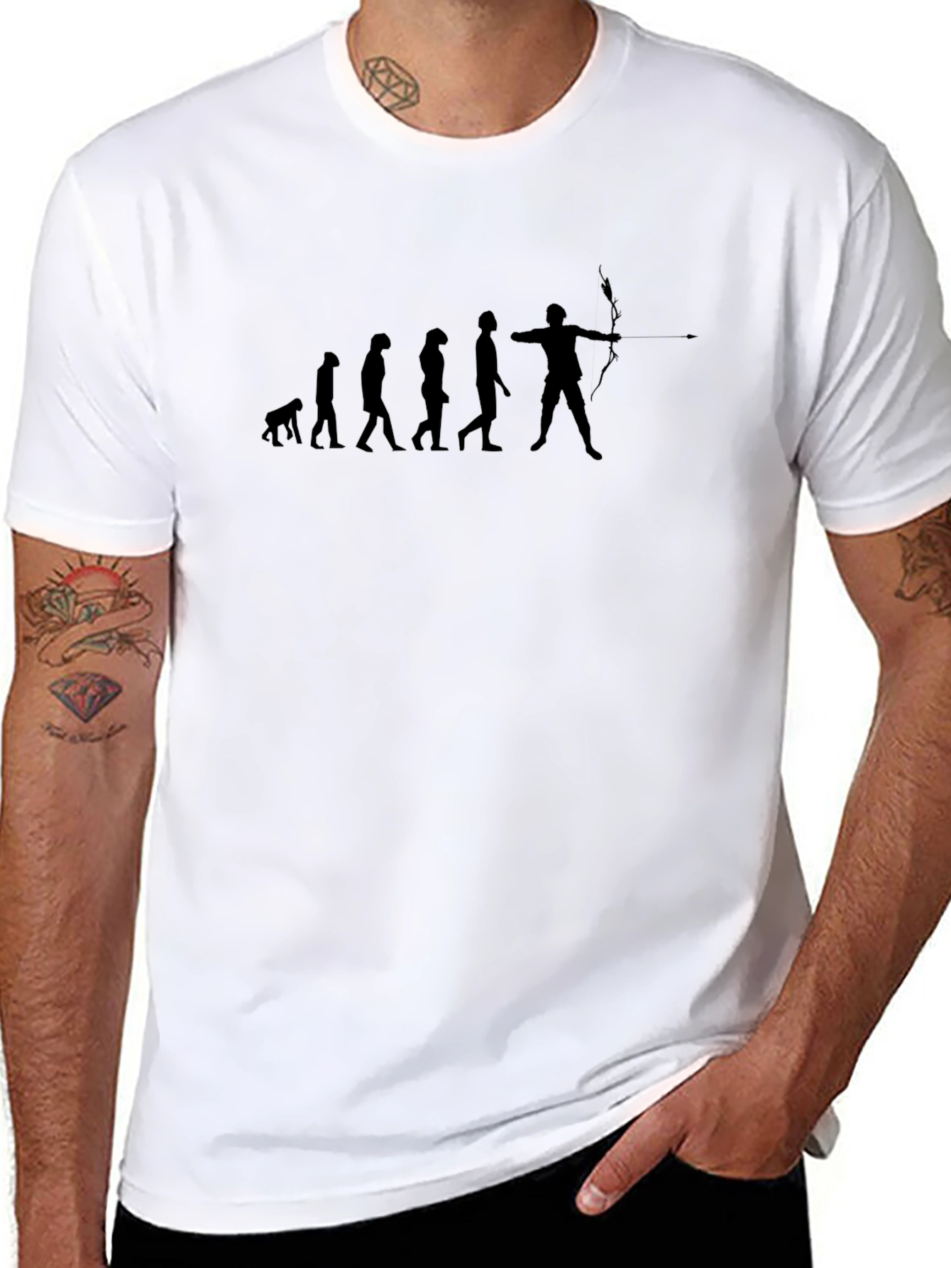 Archer Evolution Graphic Tee - Black