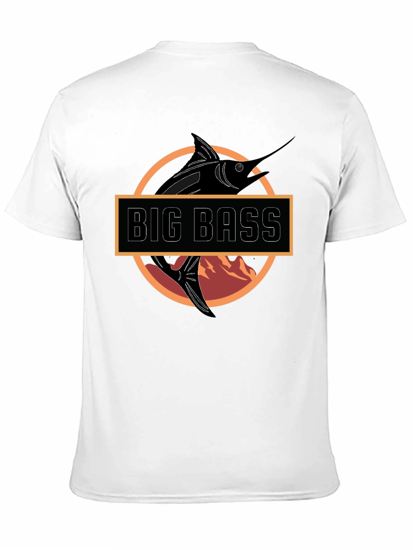 Big Bass Graphic Tee - Fishing T-Shirt